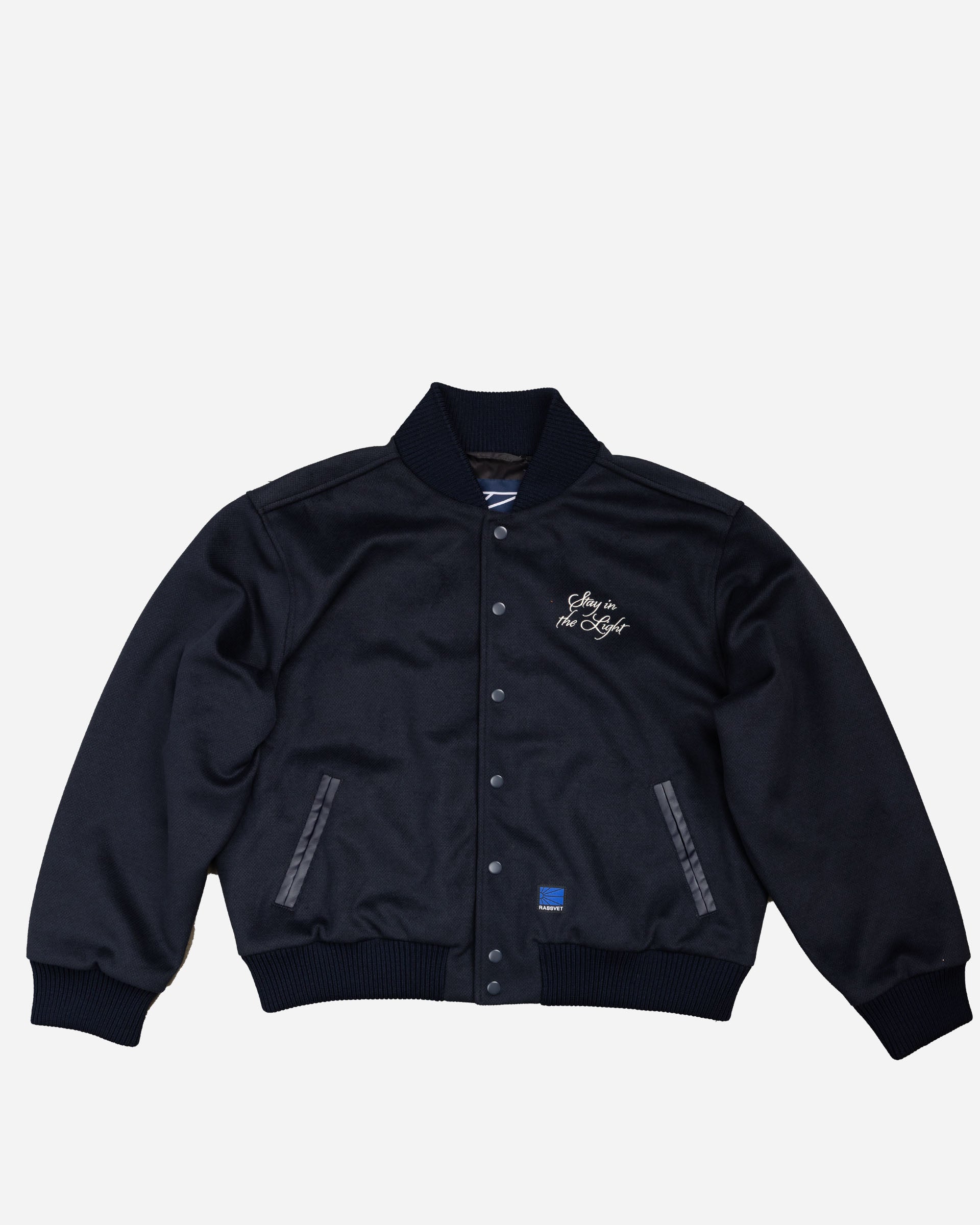 RASSVET Varsity Jacket NAVY PACC17J005