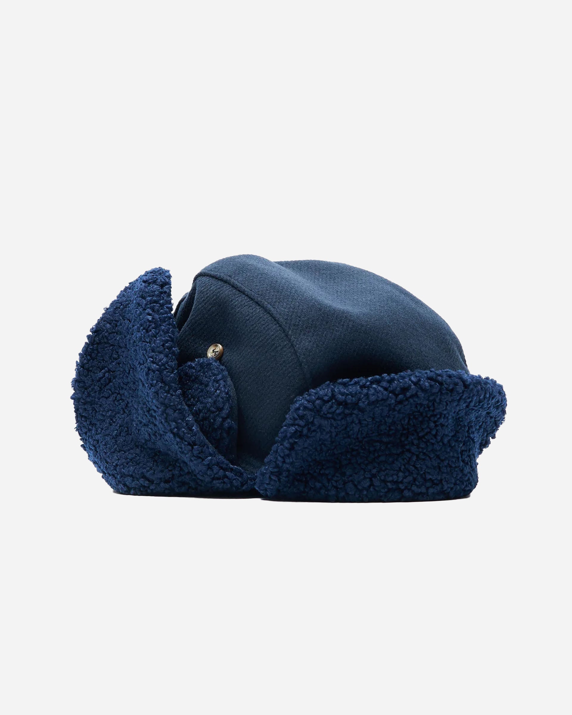 RASSVET Wool Trapper Hat BLUE PACC17K006