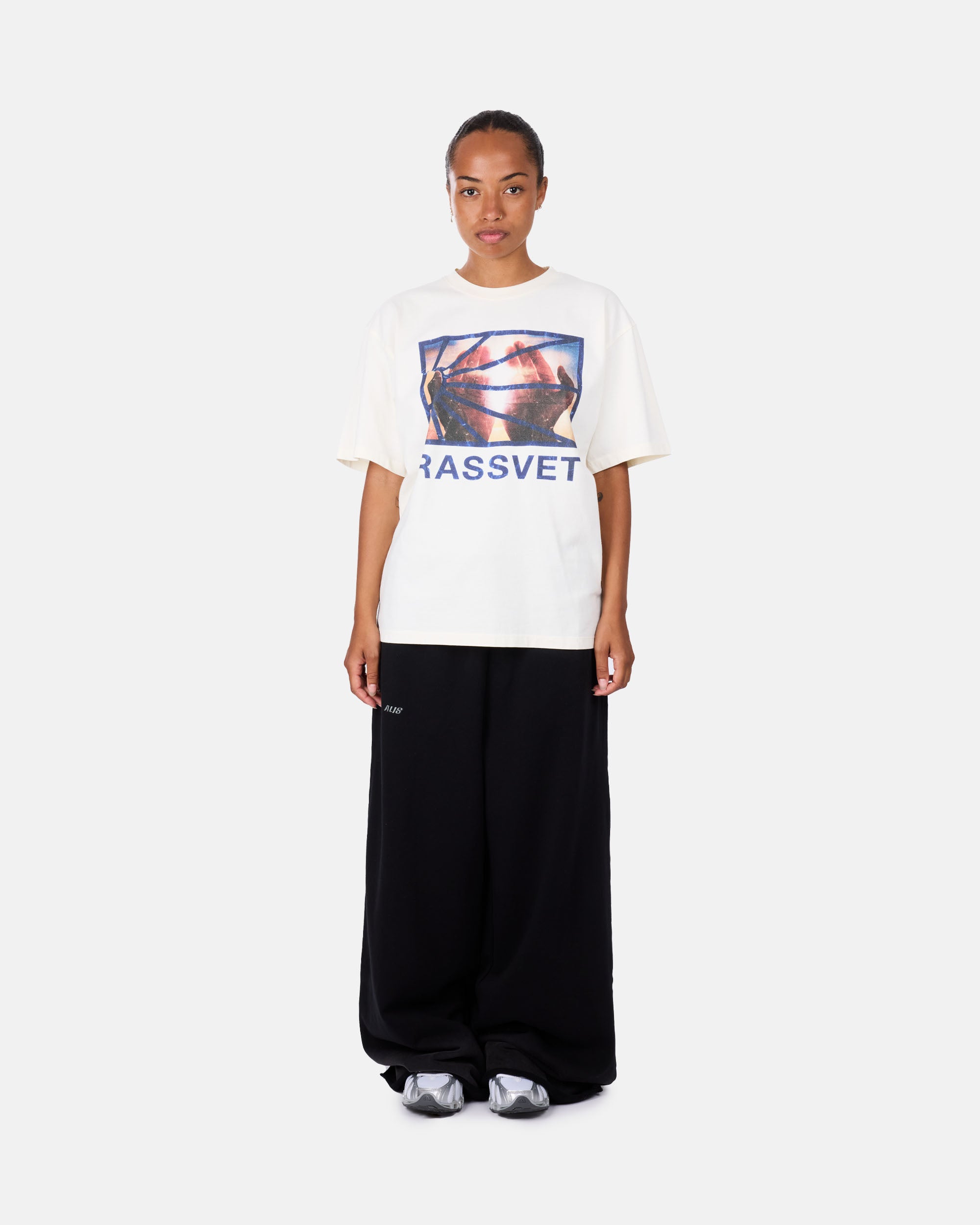 RASSVET Logo T-shirt OFF WHITE PACC17T001