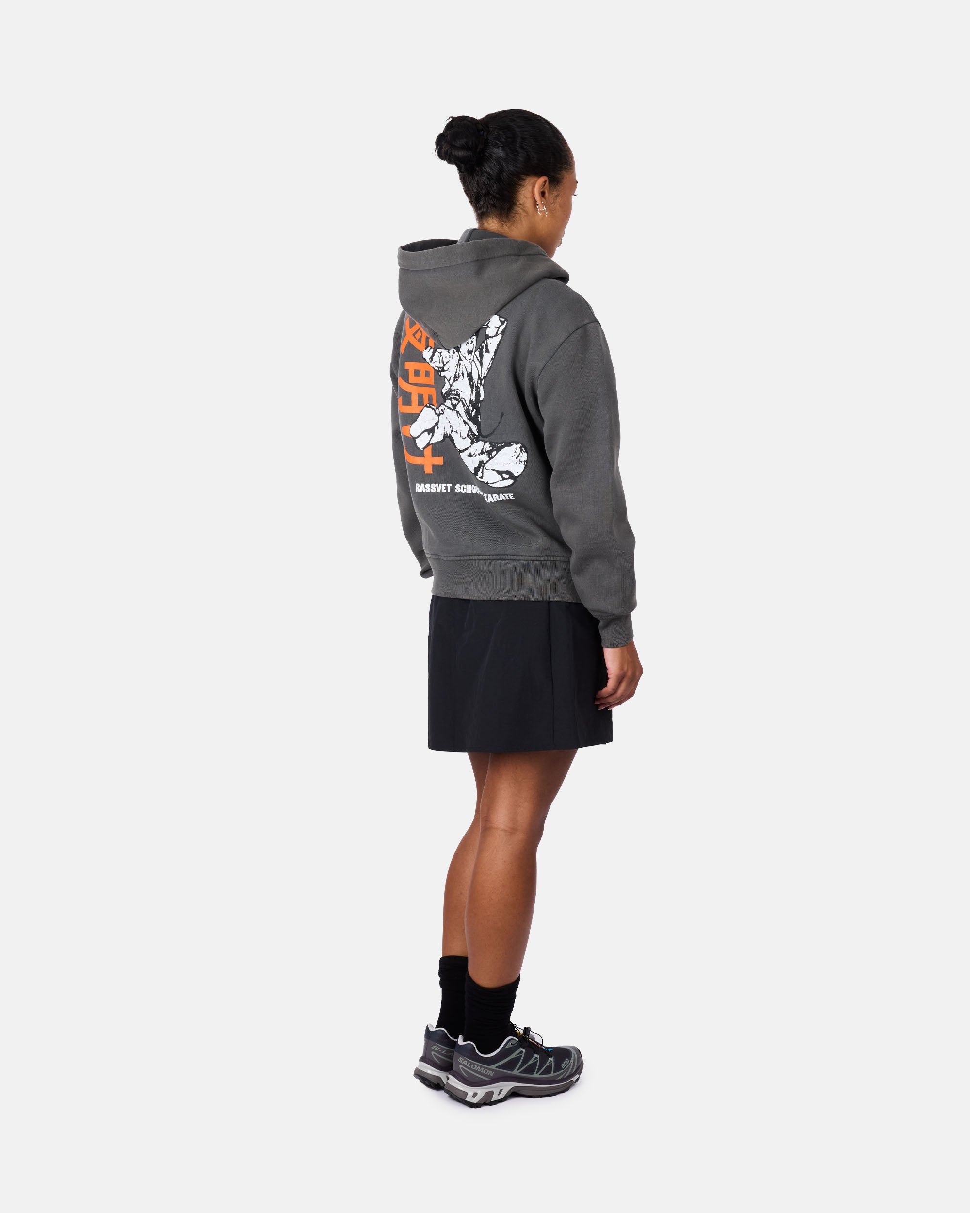 RASSVET Dojo Zip Hoodie BLACK PACC17T027