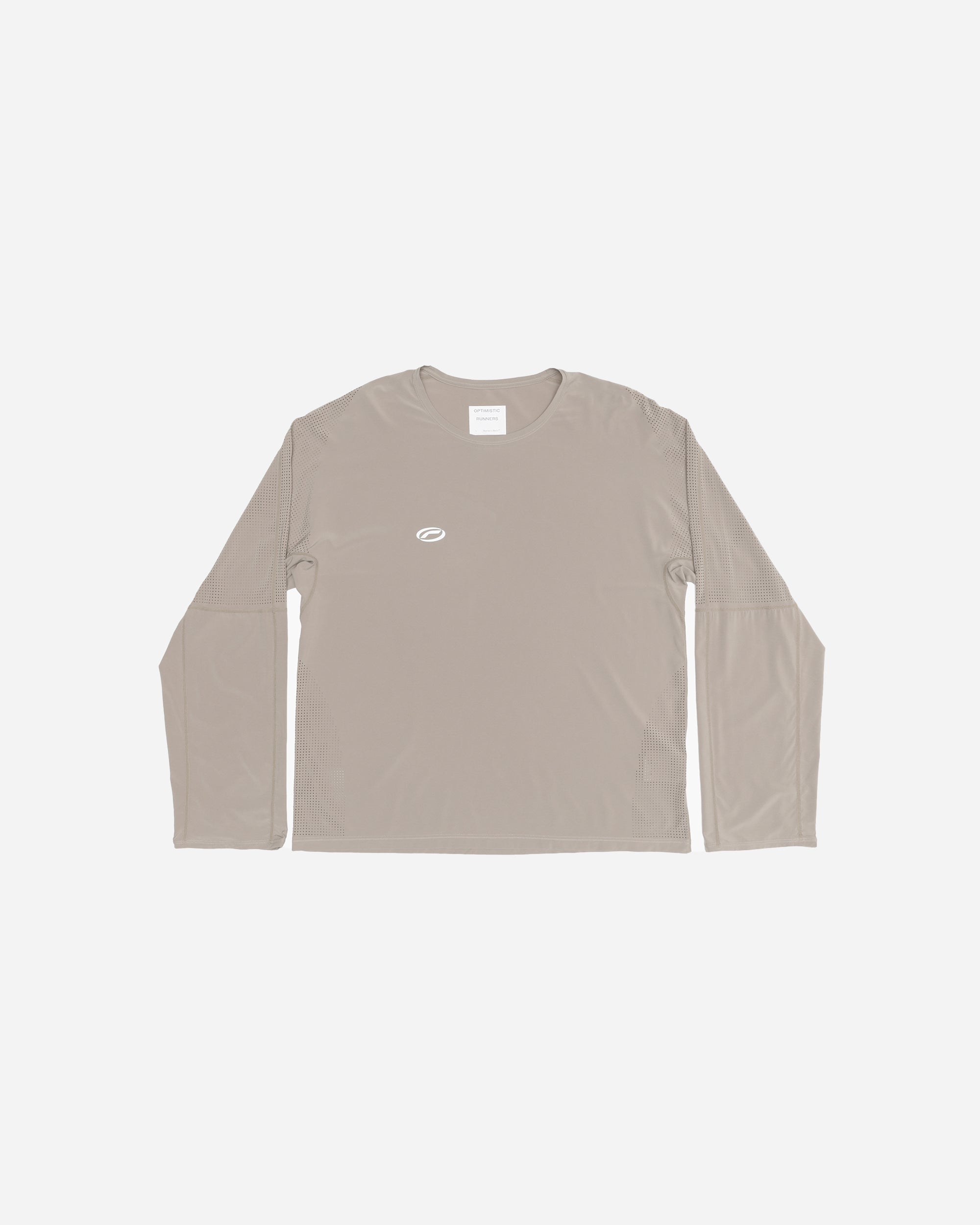 Optimistic Runners Perforated Longsleeve CAMEL PLS26CL