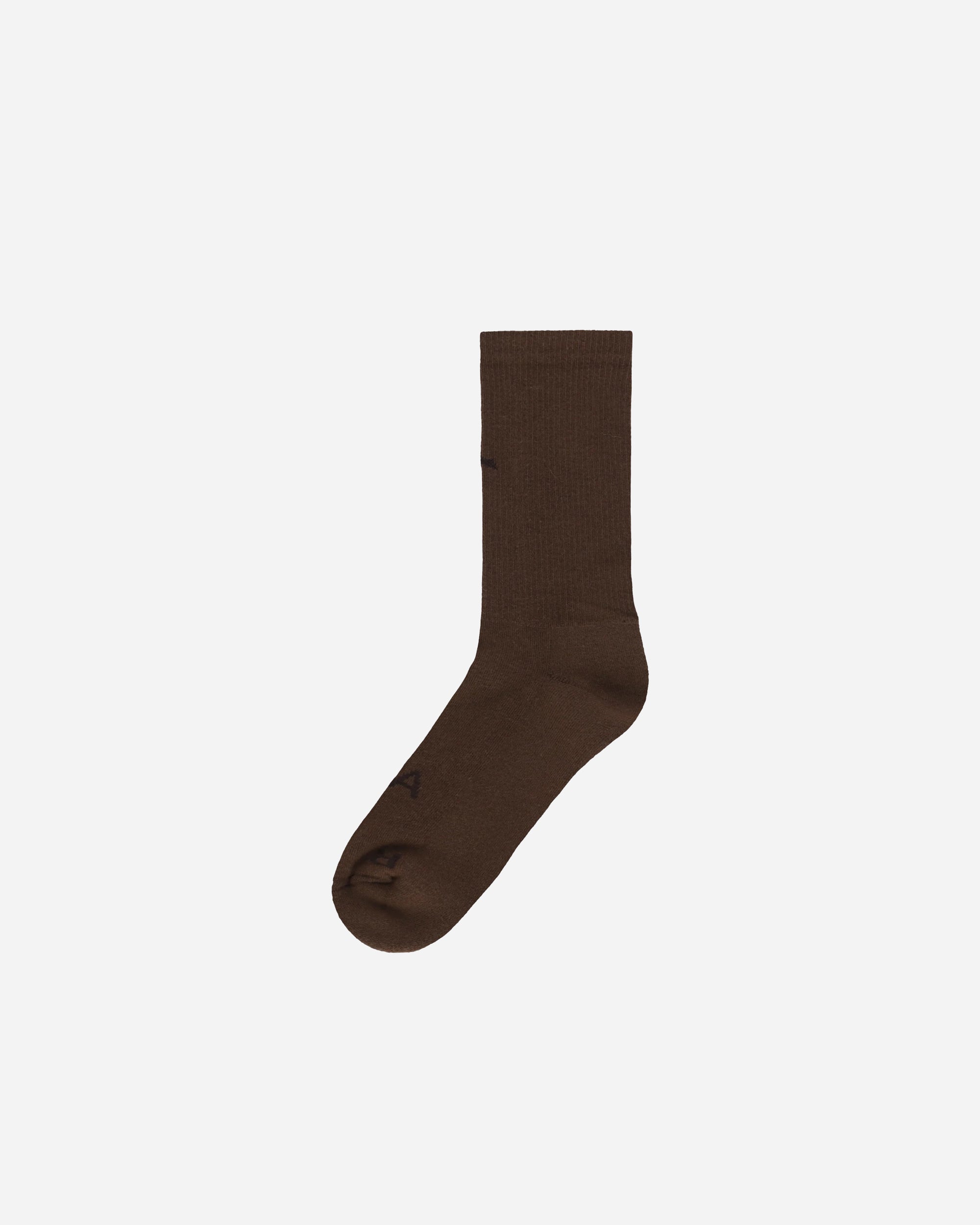 ROA Logo Socks Brown RBMW0408YA51-BRW0003