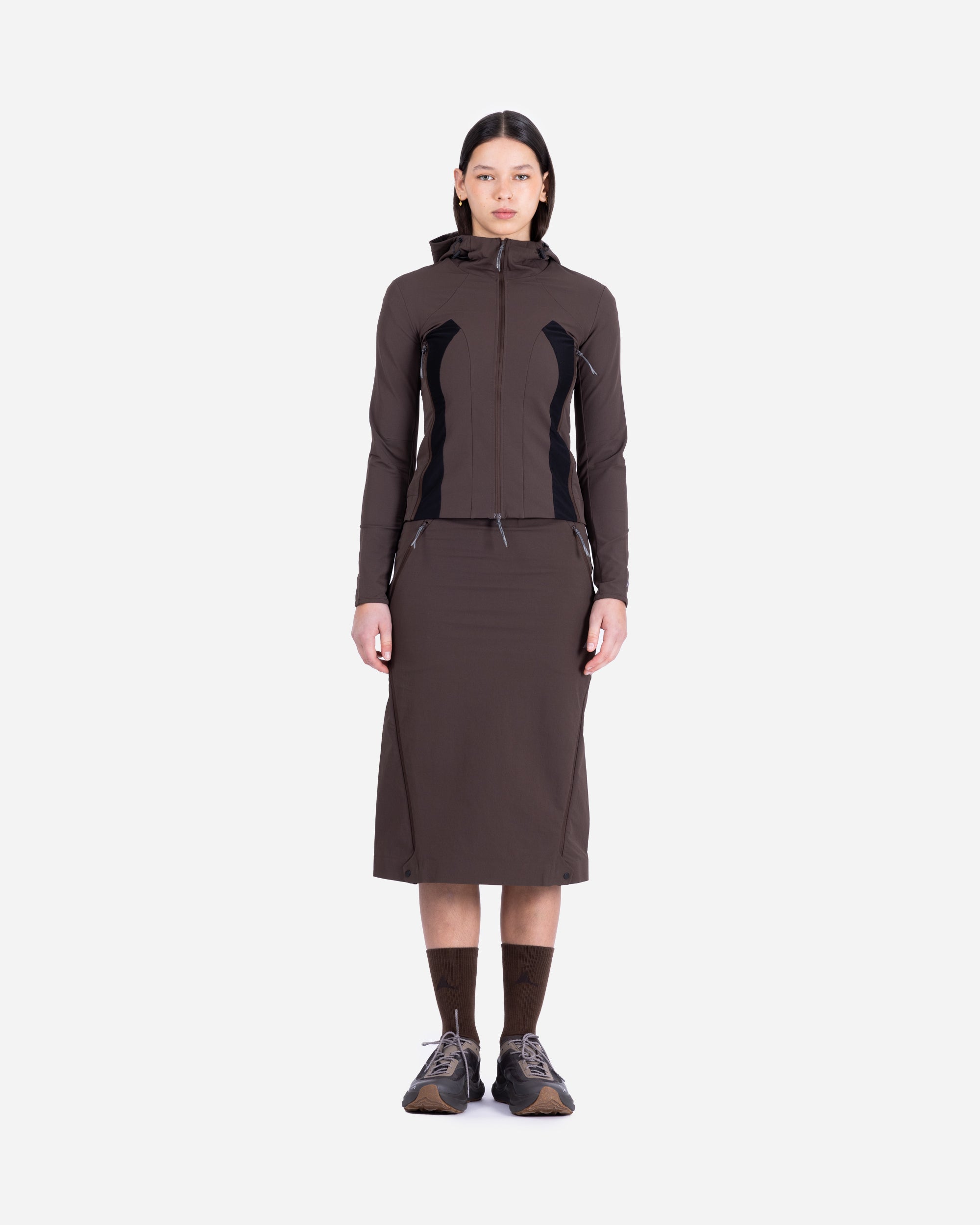 ROA Hike Jacket Dark Brown RBWW007FA05-BRW0003