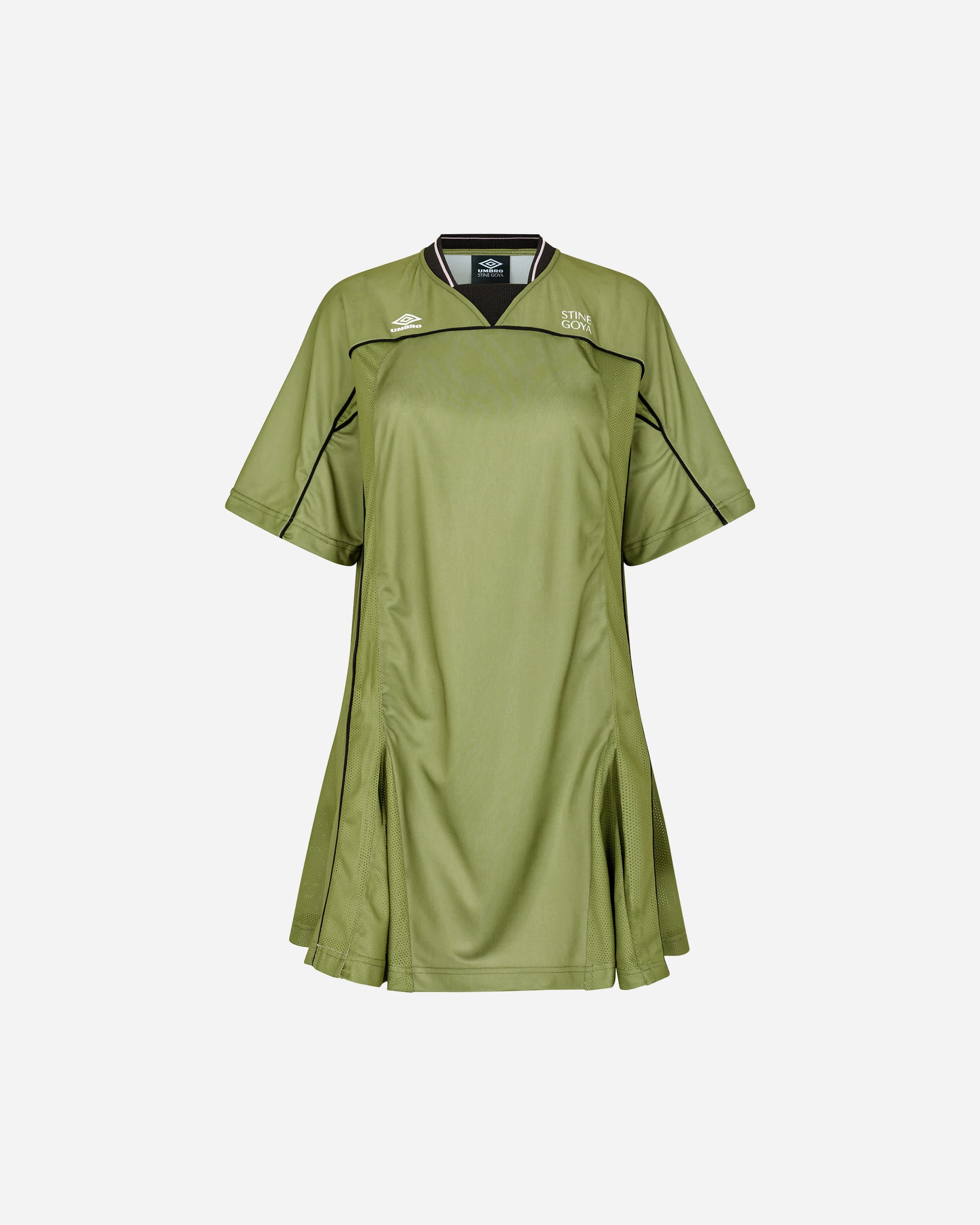 STINE GOYA Stine Goya x UMBRO Jersey Tee Dress Grasshopper SG-EX25-D160-2426