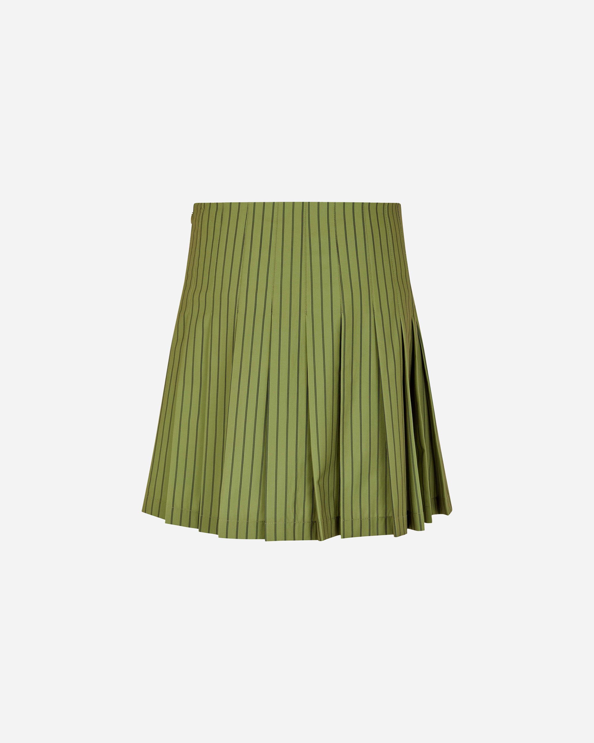 STINE GOYA Stine Goya x UMBRO Windbreaker Pleated Skirt Green Stripes / Pink SG-EX25-SK013-24282428