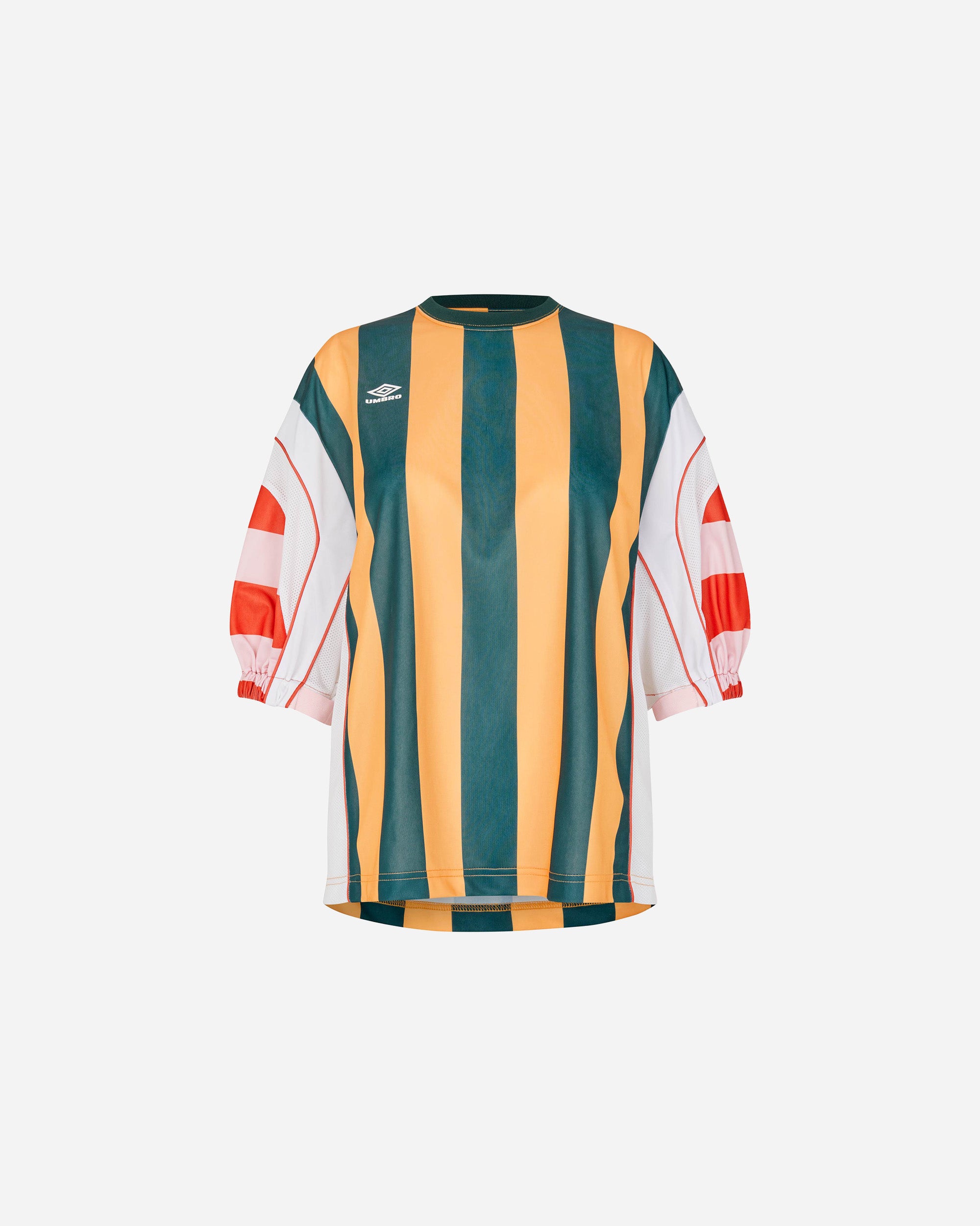 STINE GOYA Stine Goya x UMBRO Jersey Snap Tee Multi Stripes SG-EX25-T089-2426