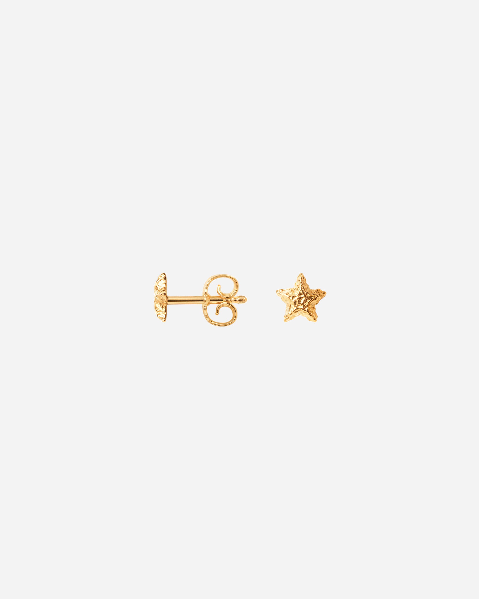 Camille Brinch Sparkly Star Stud Earrings Gold SPSE-FG