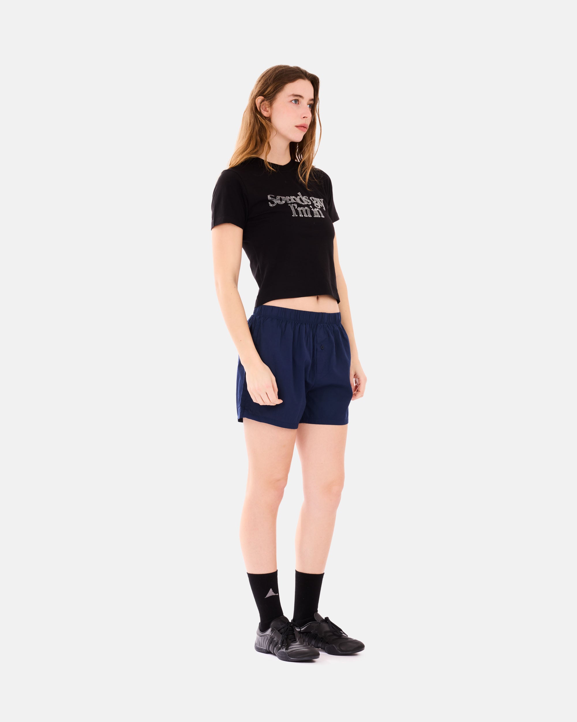 Carne Bollente Sounds Gay, I’m In Baby! Black SS26BT0103_Black