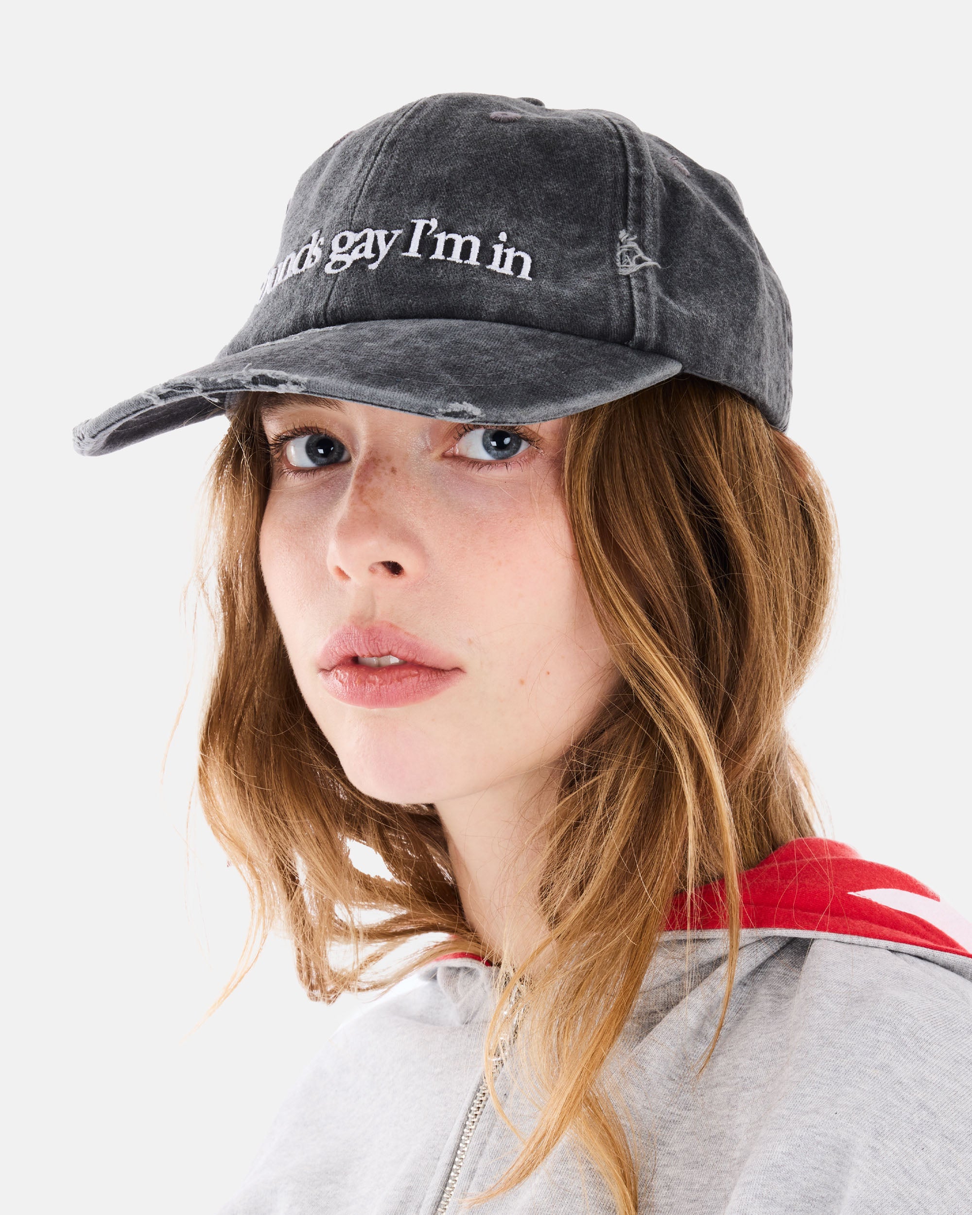 Carne Bollente My Cruising Cap OFF BLACK SS26CAP0106_OB