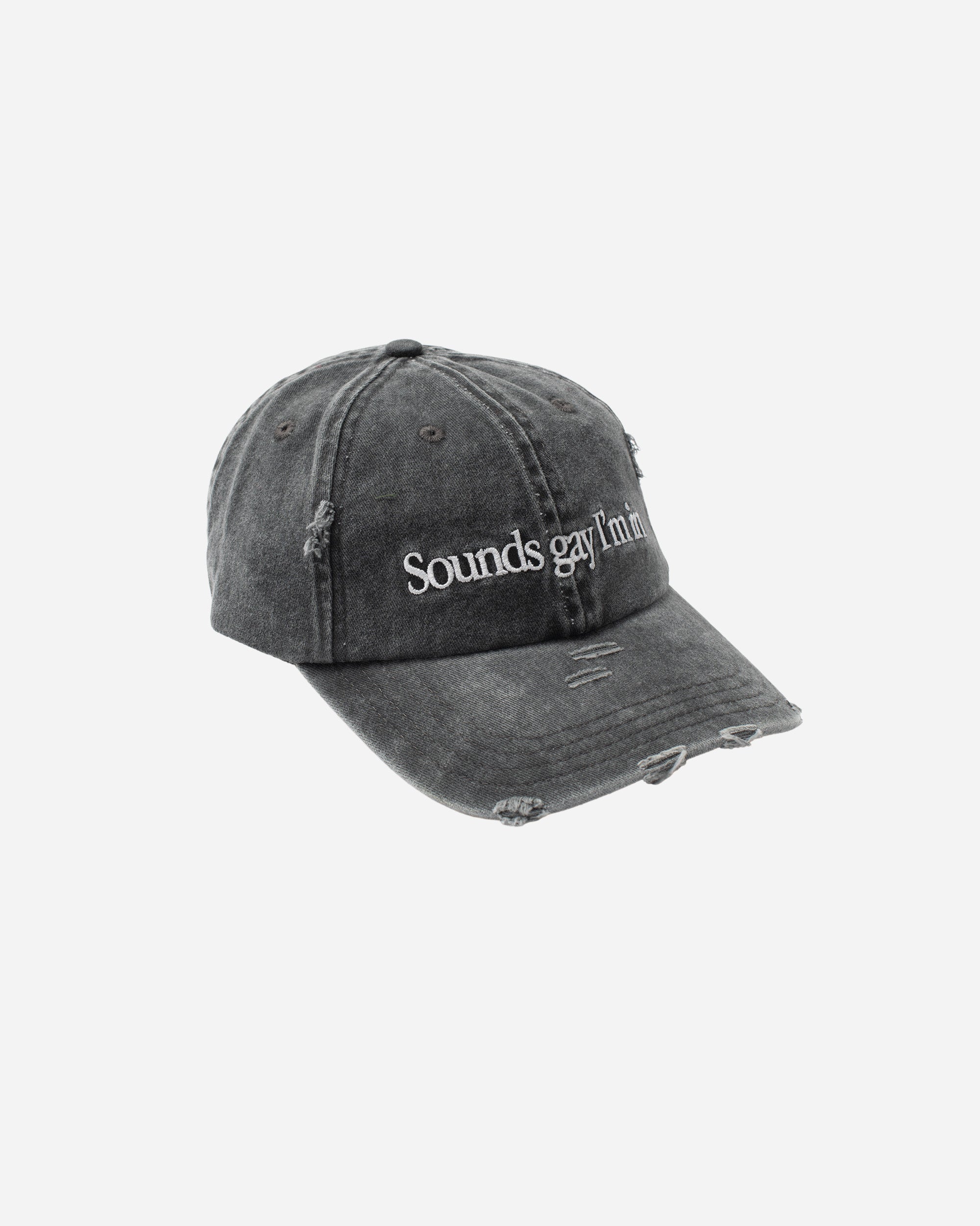 Carne Bollente My Cruising Cap OFF BLACK SS26CAP0106_OB