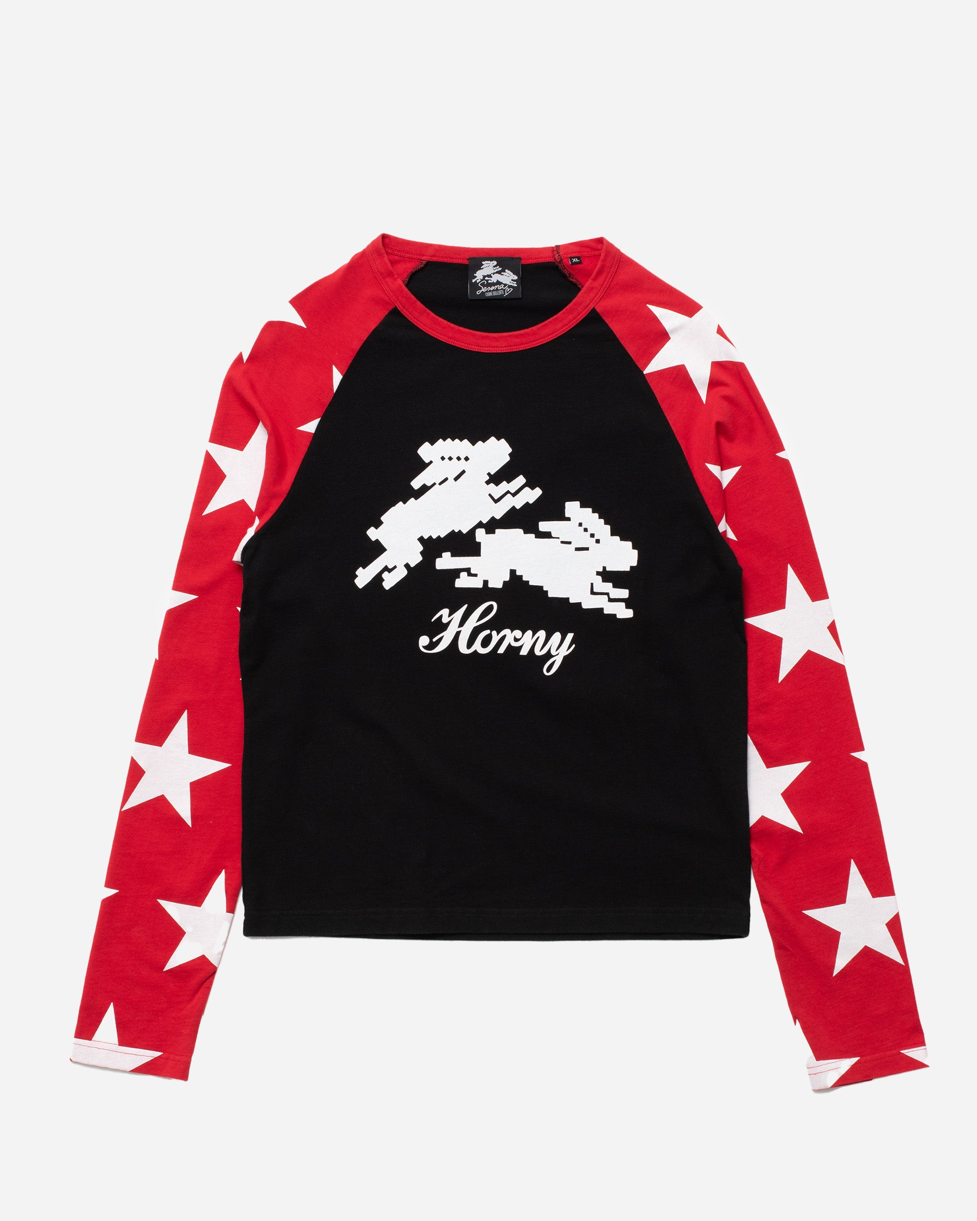 Carne Bollente Seeing Stars OFF RED & BLACK SS26LT0802_Off-Black