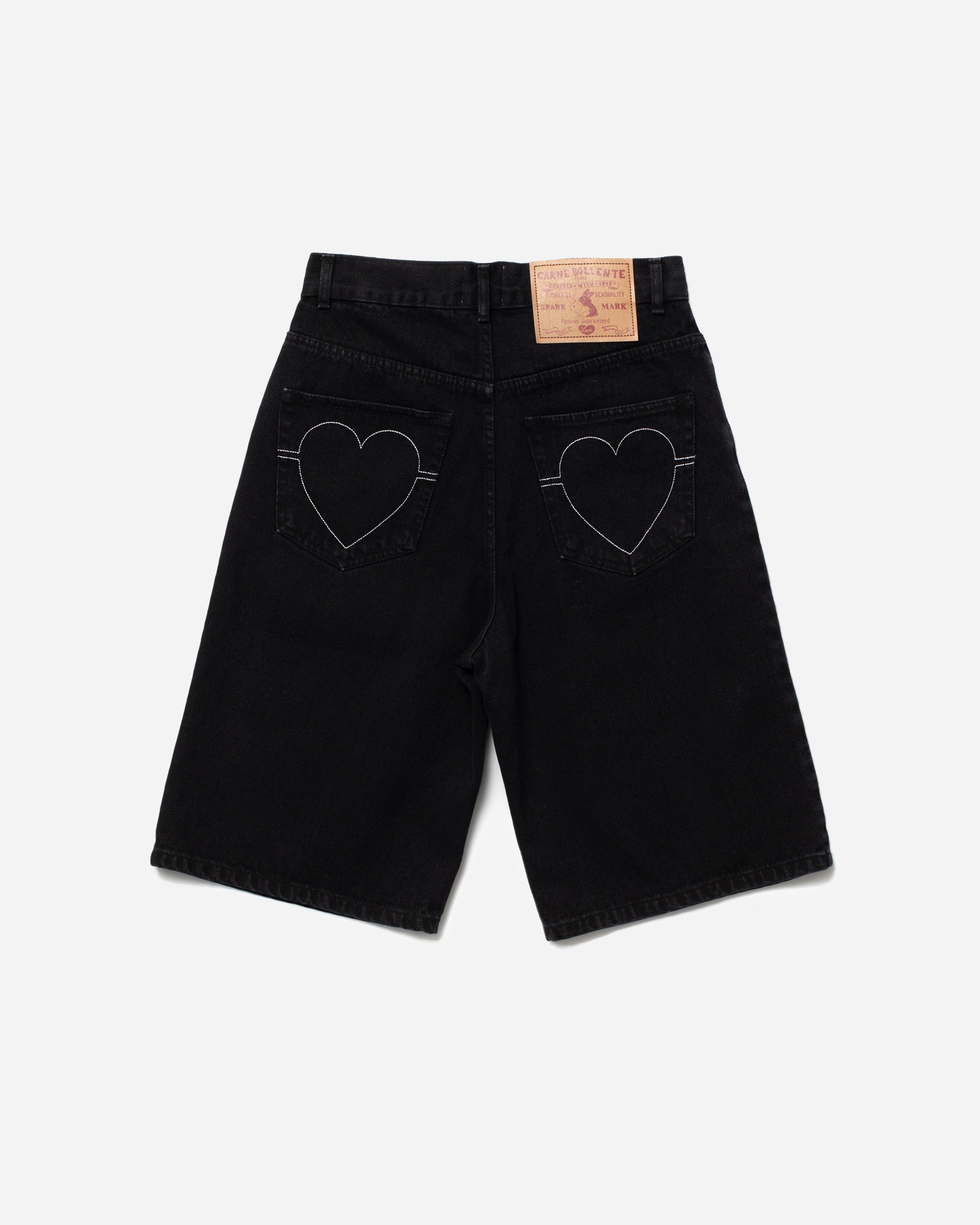 Carne Bollente Heart On, Hard On OFF BLACK SS26SH0201_Off-Black