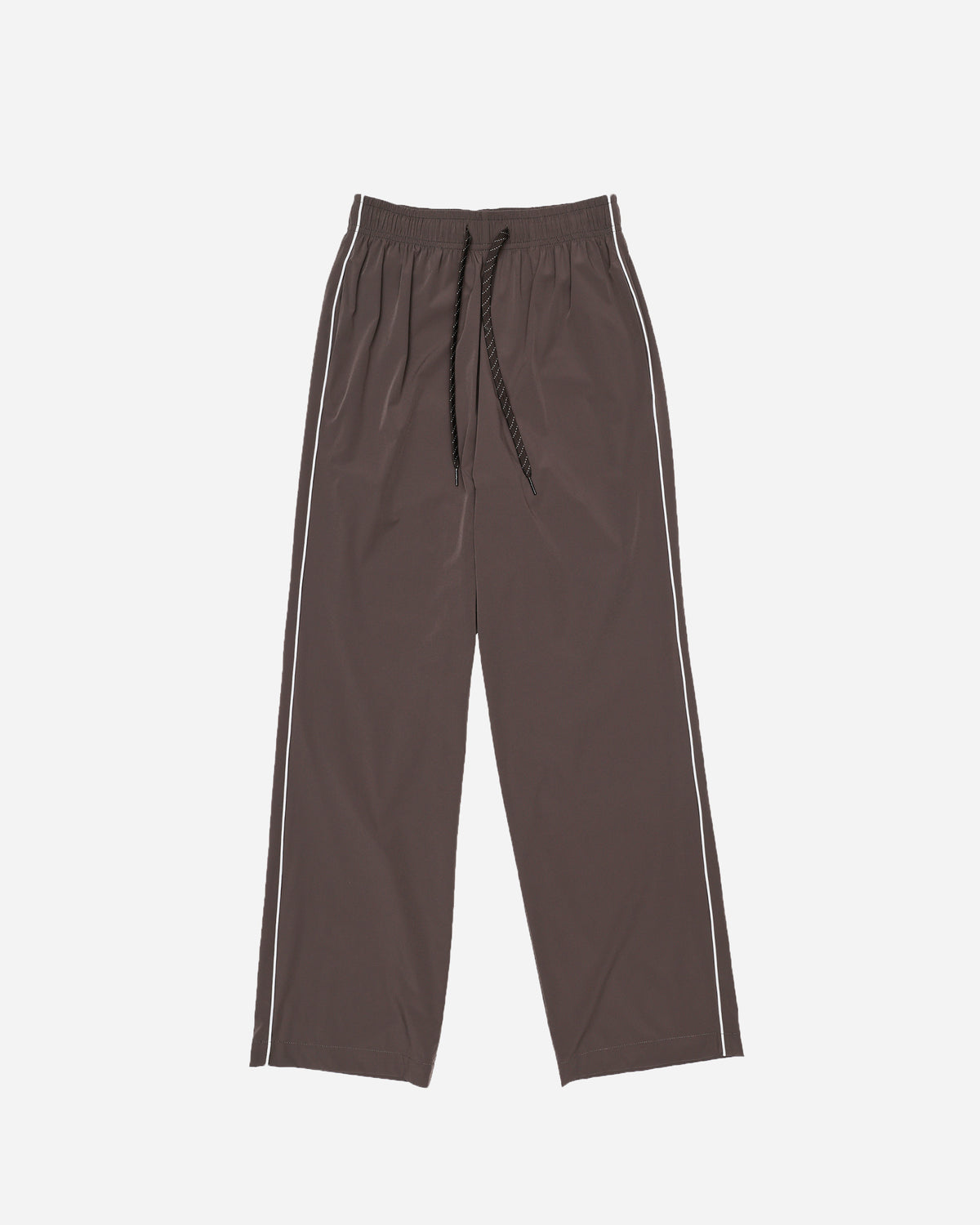 Optimistic Runners Side Striped Wide Pants Burgundy SSWP26BGD