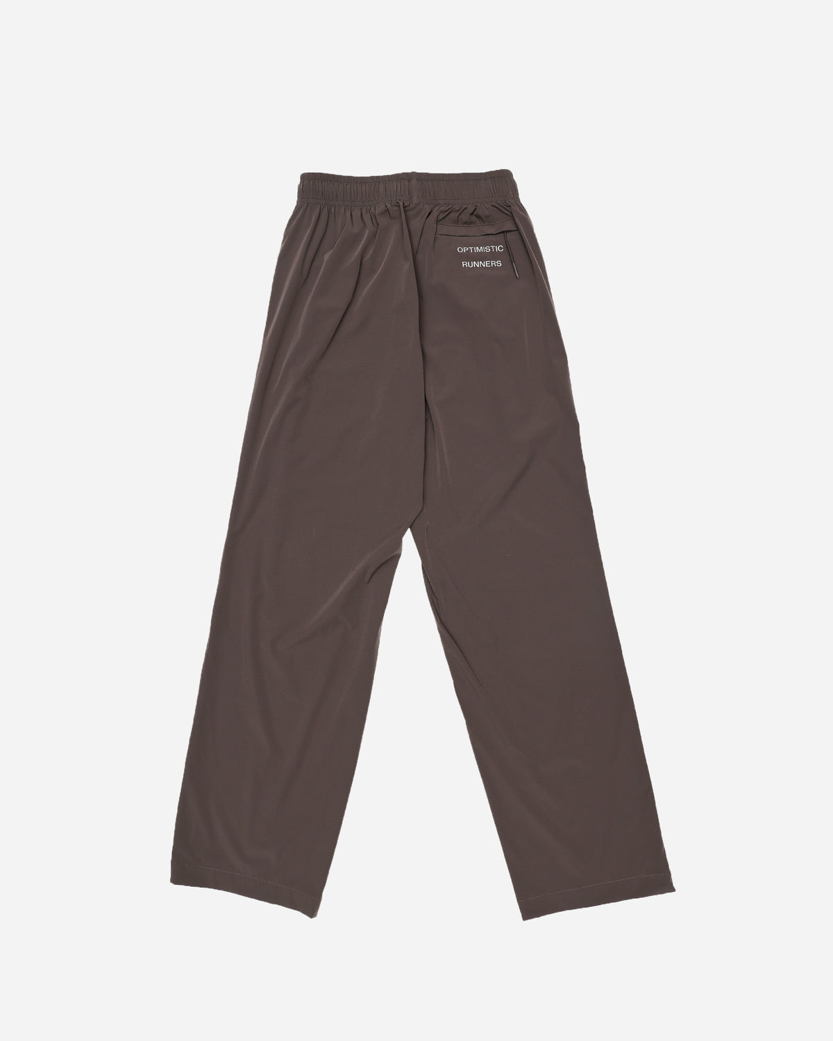 Optimistic Runners Side Striped Wide Pants Burgundy SSWP26BGD