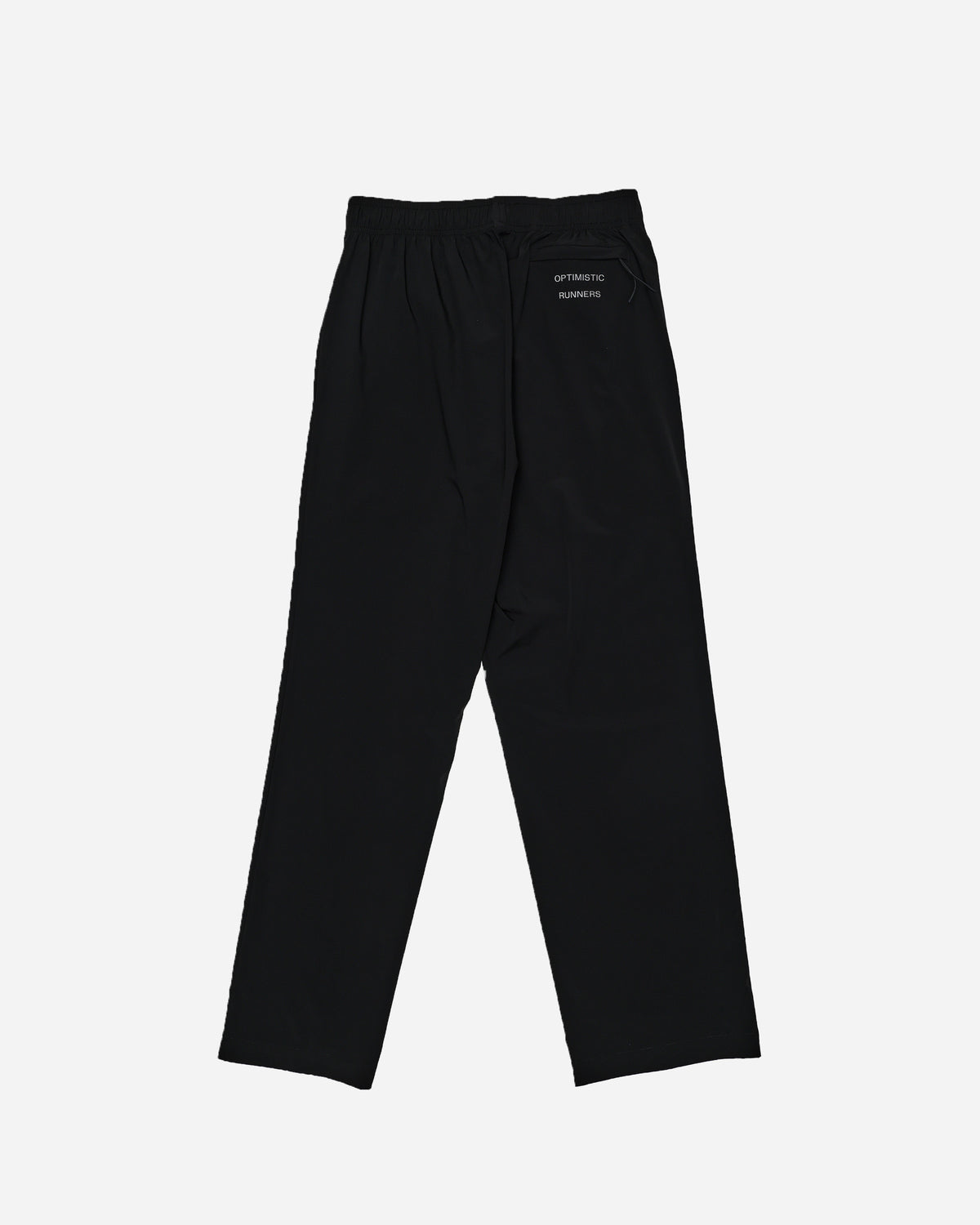 Optimistic Runners Side Striped Wide Pants Black SSWP26BK