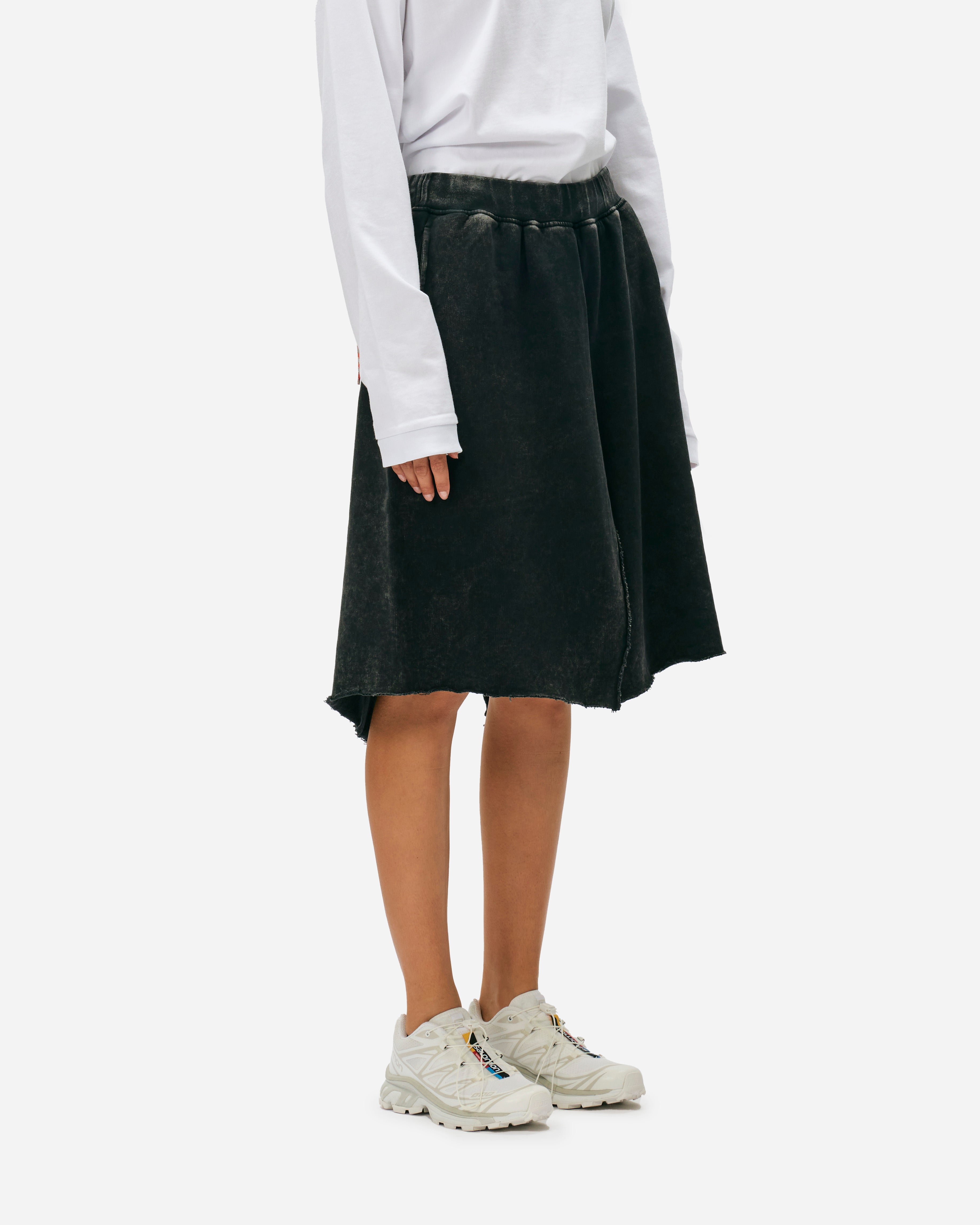 ARIES Acid Cut Off Sweatskirt Black SUAR30300X-BLK