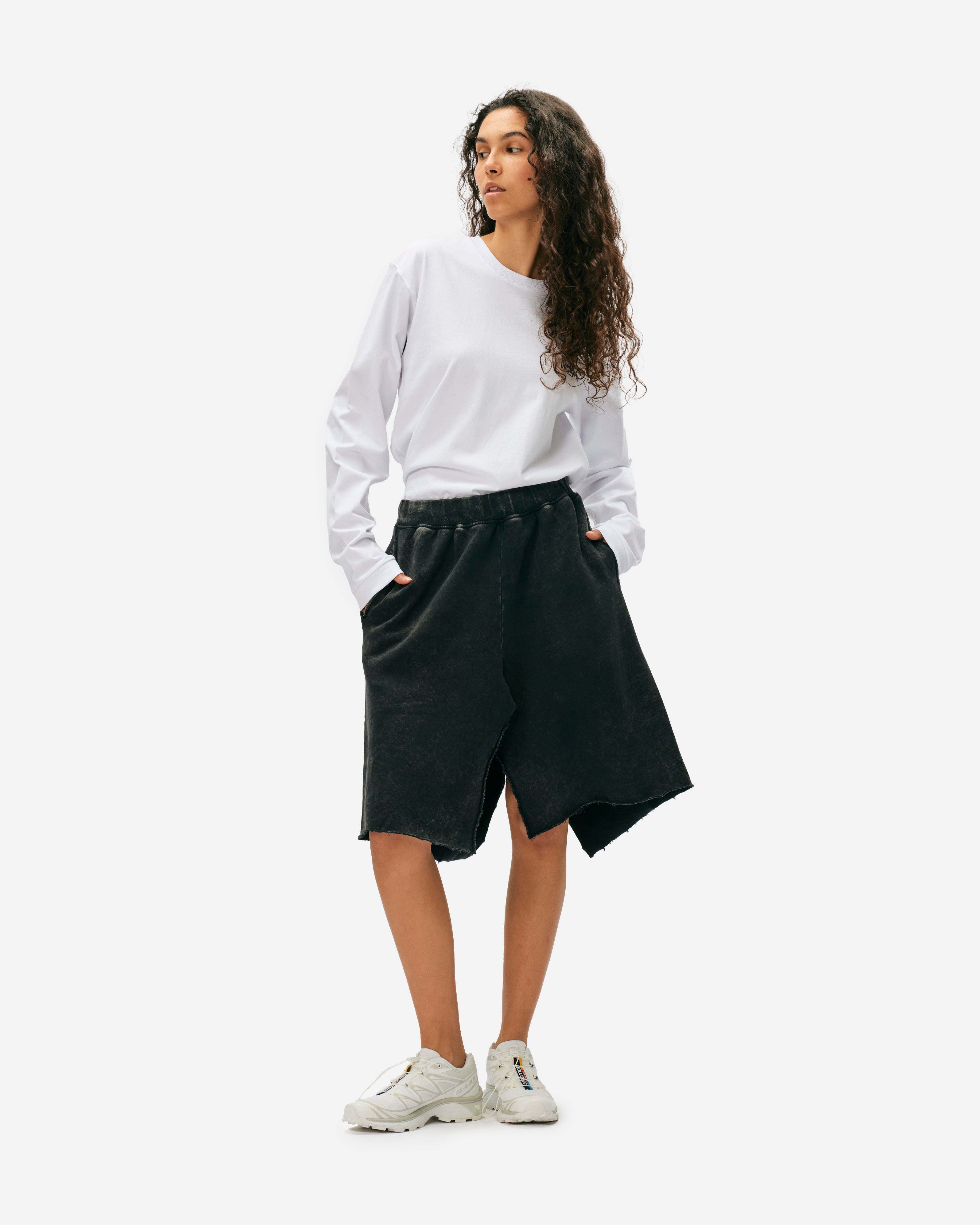 ARIES Acid Cut Off Sweatskirt Black SUAR30300X-BLK