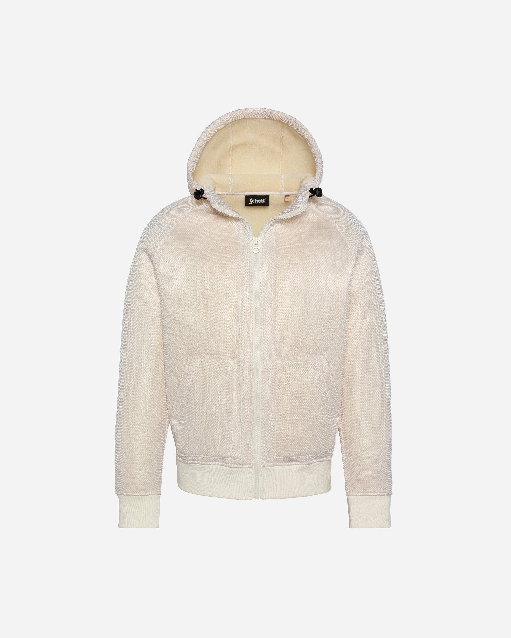 Schott Big Sweat A Capuche WHITE SWCAMERON1-WHITE