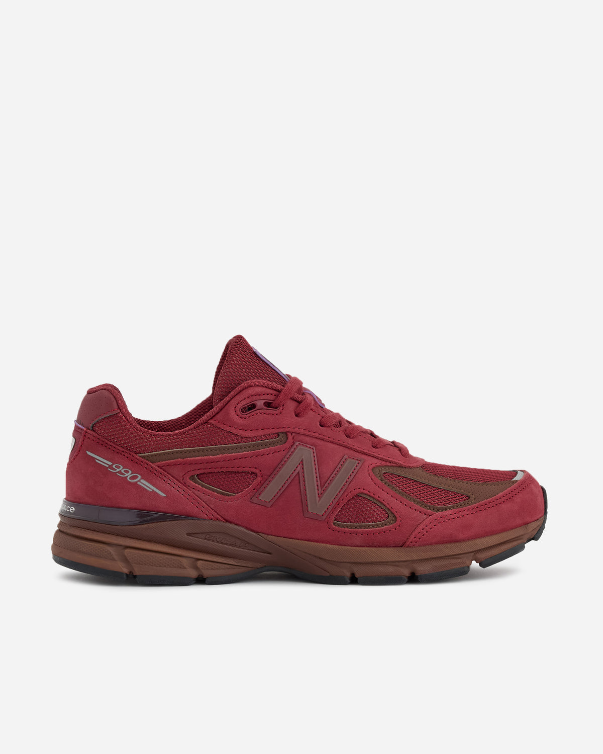 New Balance Teddy Santis Made in USA 990 v4 MONARCH BURGUNDY U990BR4