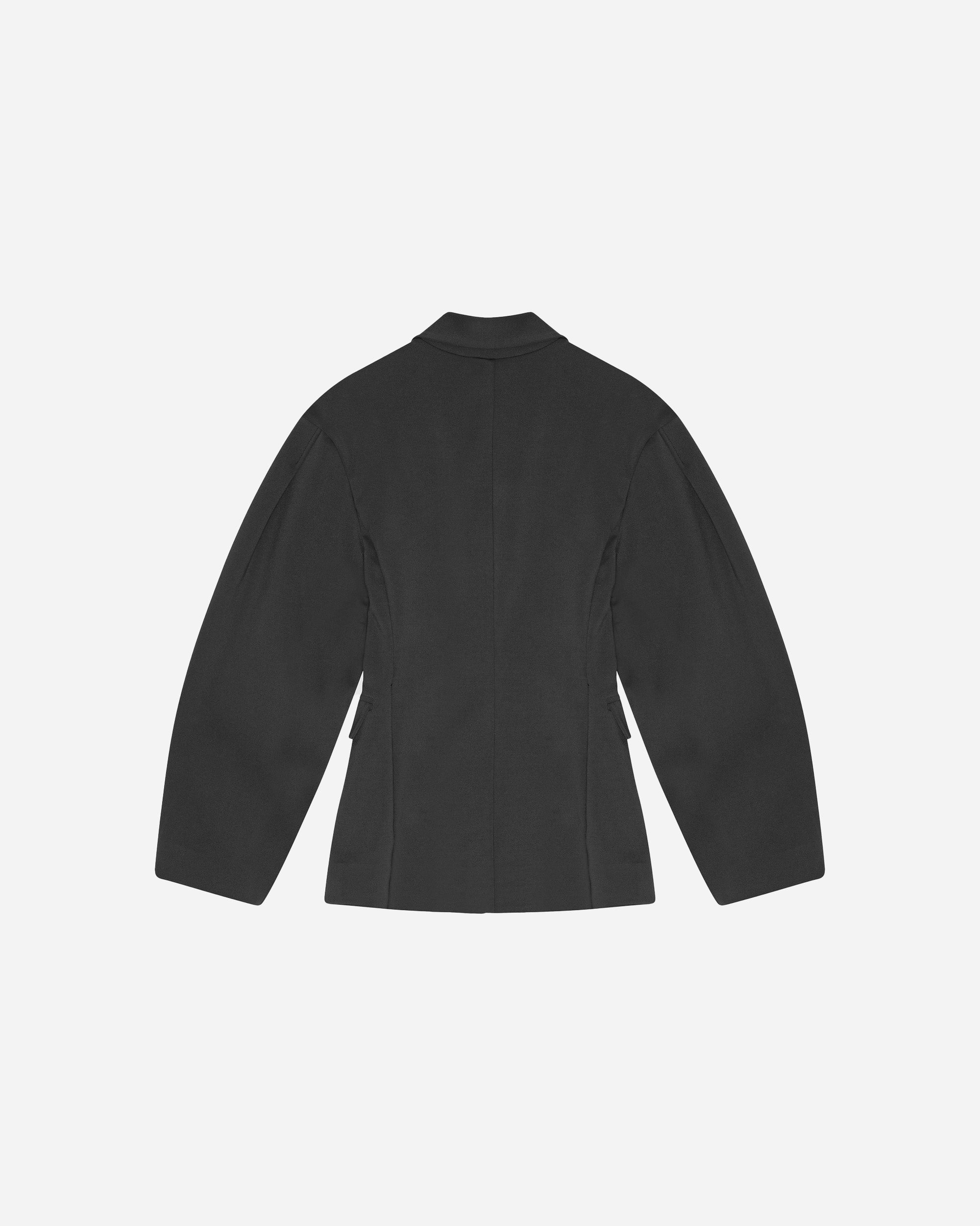 GANNI Scuba Neoprene Blazer Phantom W0516