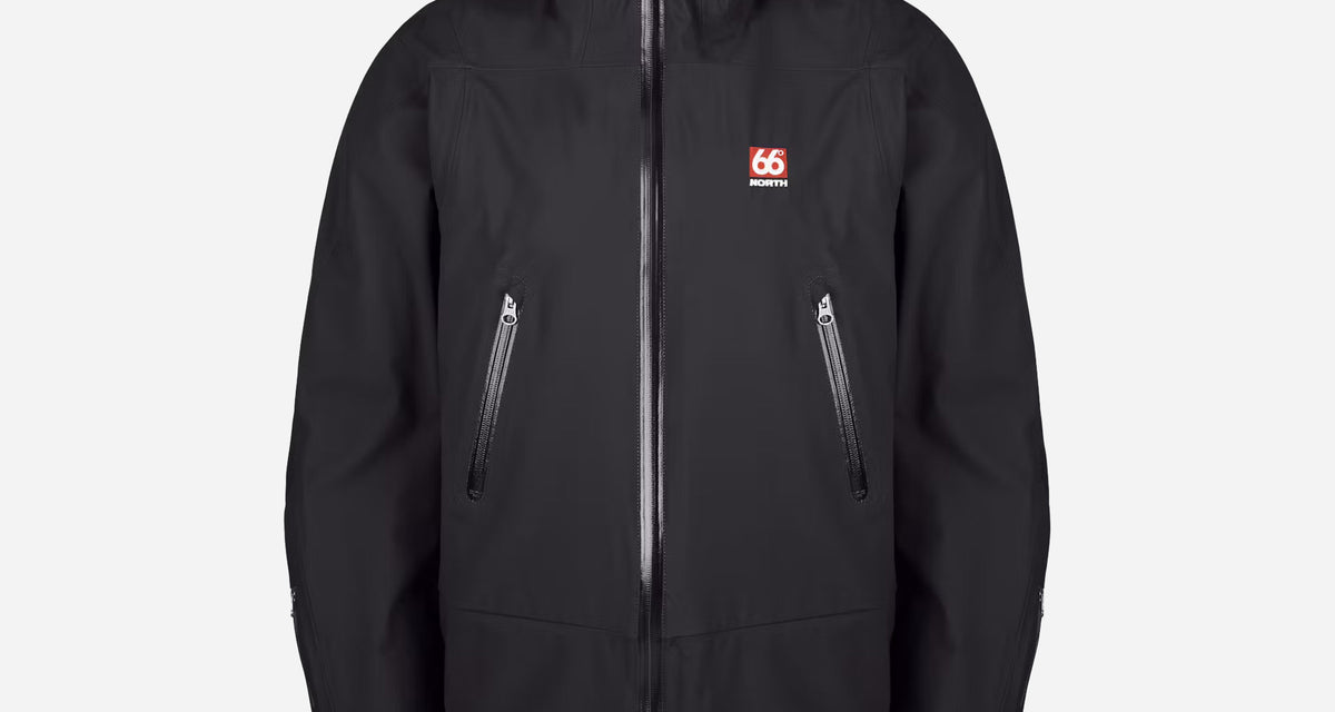 66°North | Snaefell Shell Jacket Black | jackets