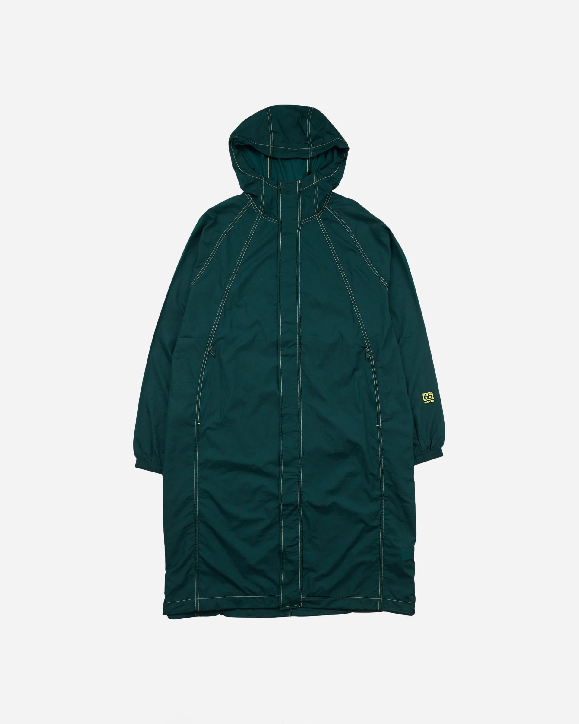 66°North Raudasandur Coat Dark Malachite W11364-B530