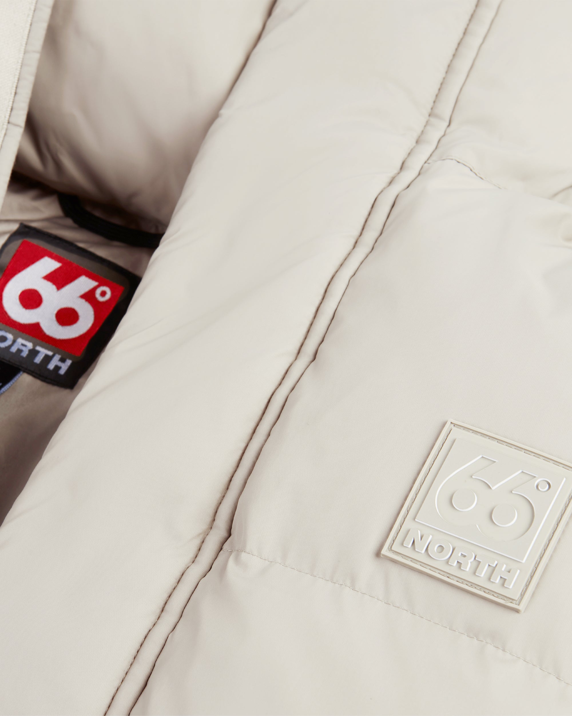 66°North Dyngja Down Jacket Dark Stone W11467-B120