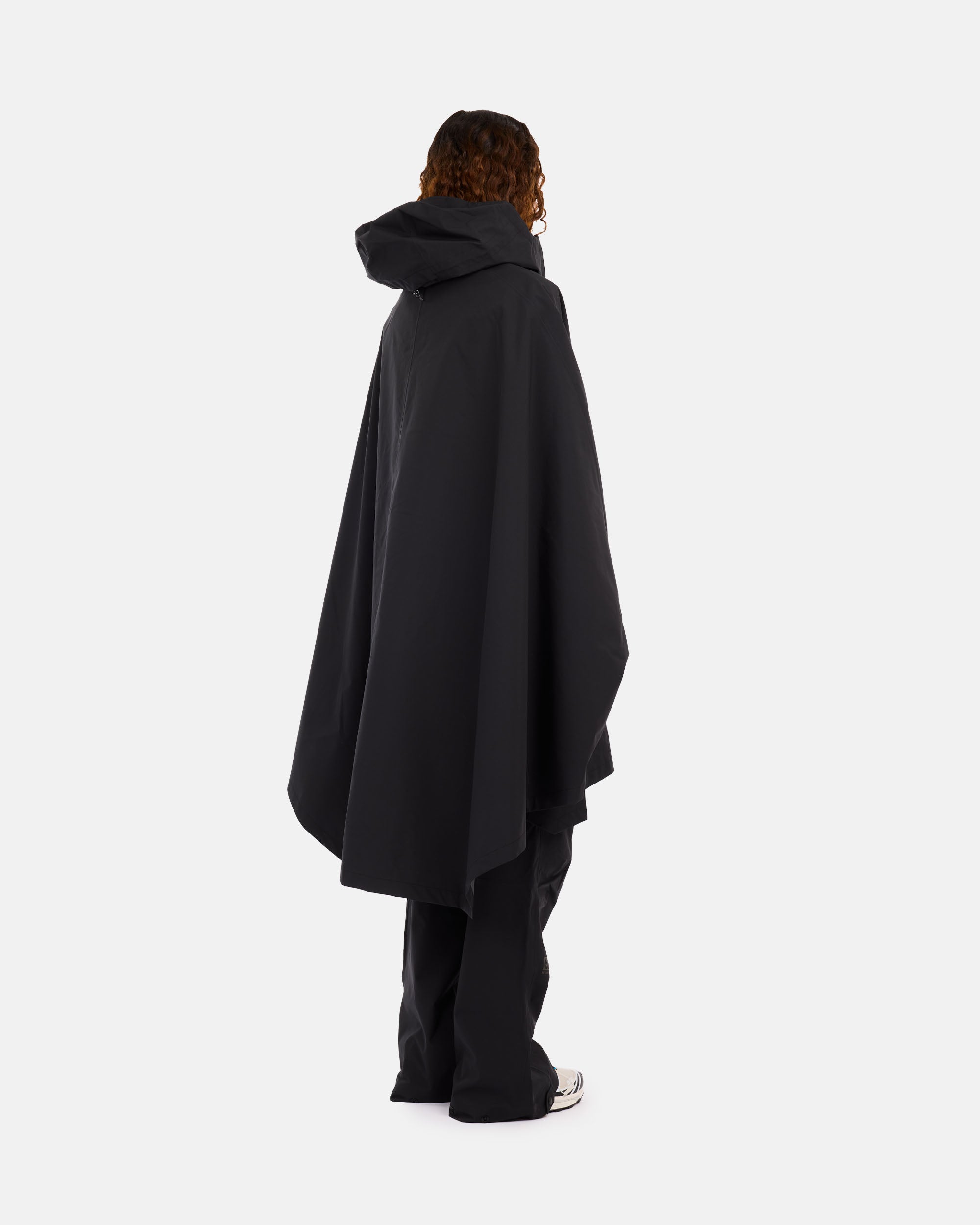 66°North Adalvik Packable Rain Poncho Black W11453-900