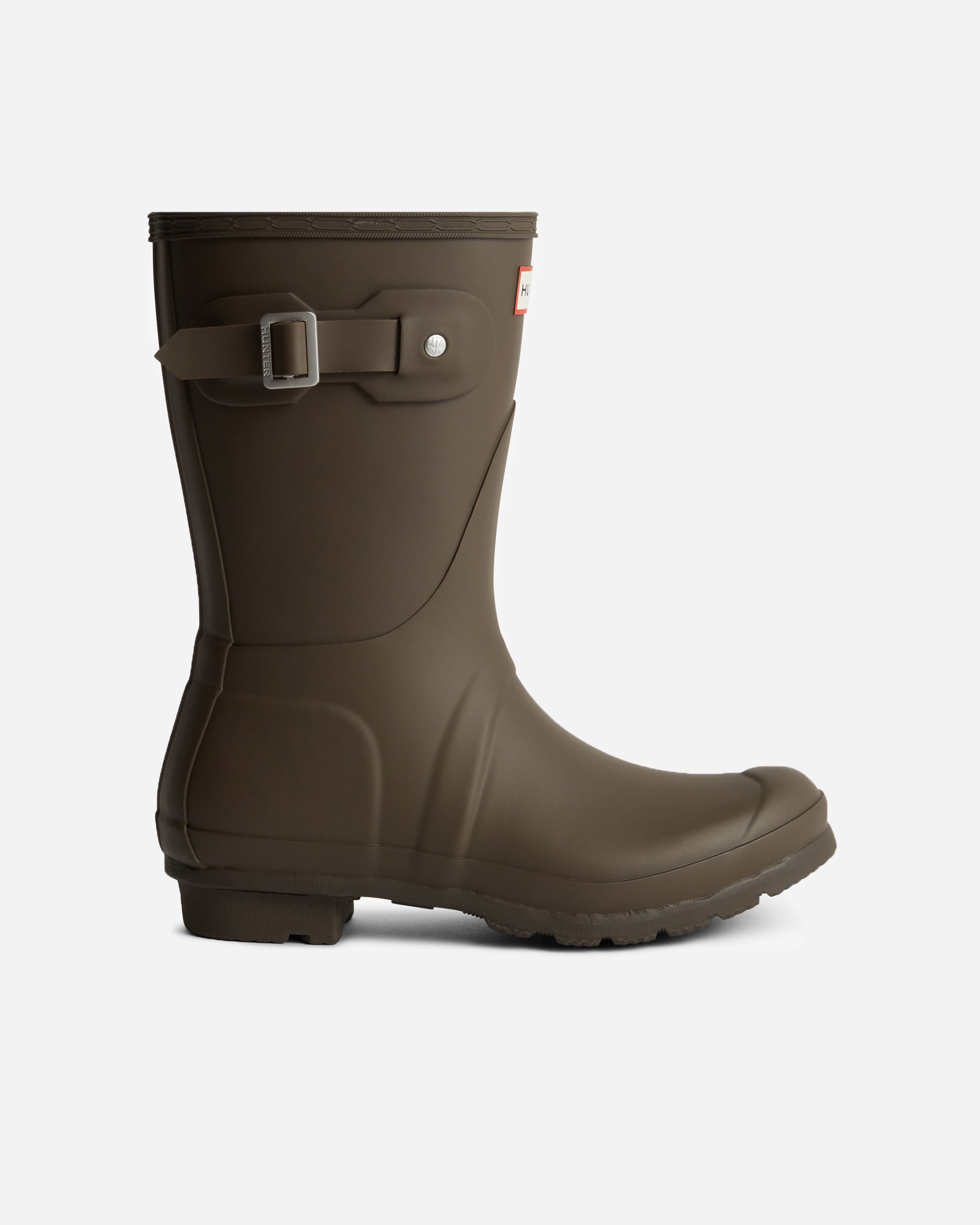 Hunter Womens Original Short Boot CHOCOLATE BROWN WFS1000RMACB