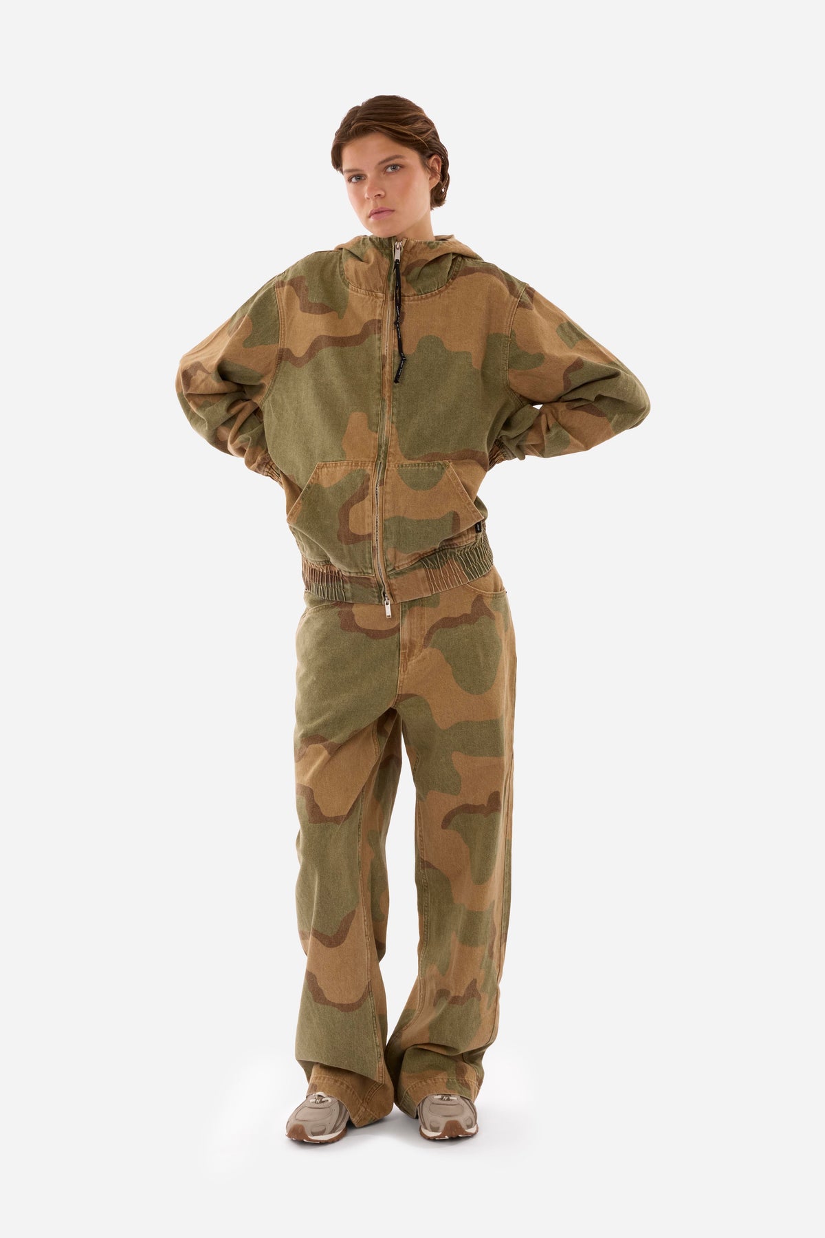 ALIS Cochet Hooded Jacket CAMOUFLAGE 75-53