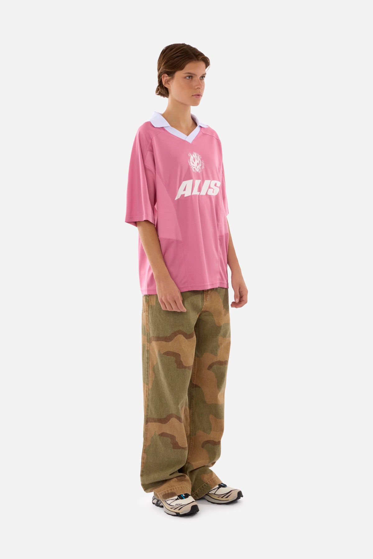 ALIS Wizzy Polo Jersey PINK : PINK 166-57