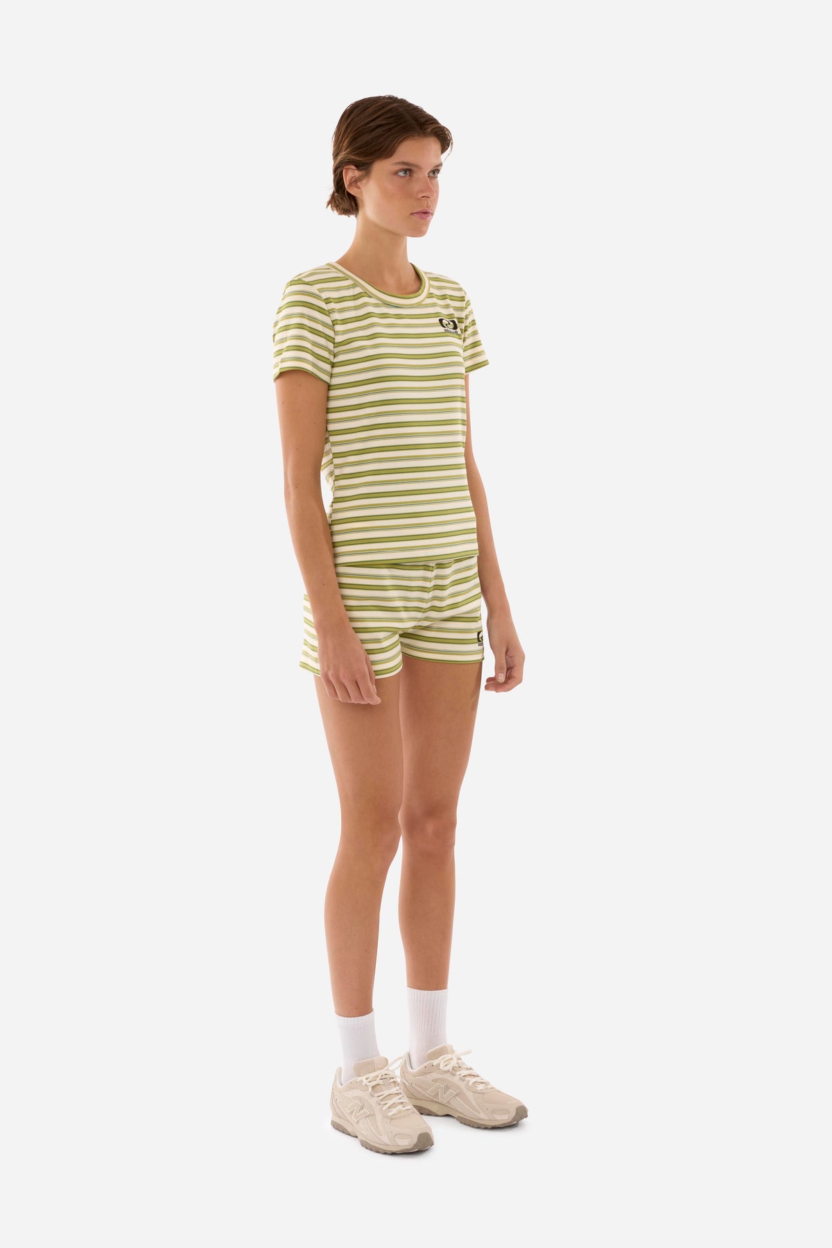 RÉSUMÉ NicoleRS Tee Green Stripe 28671606-081