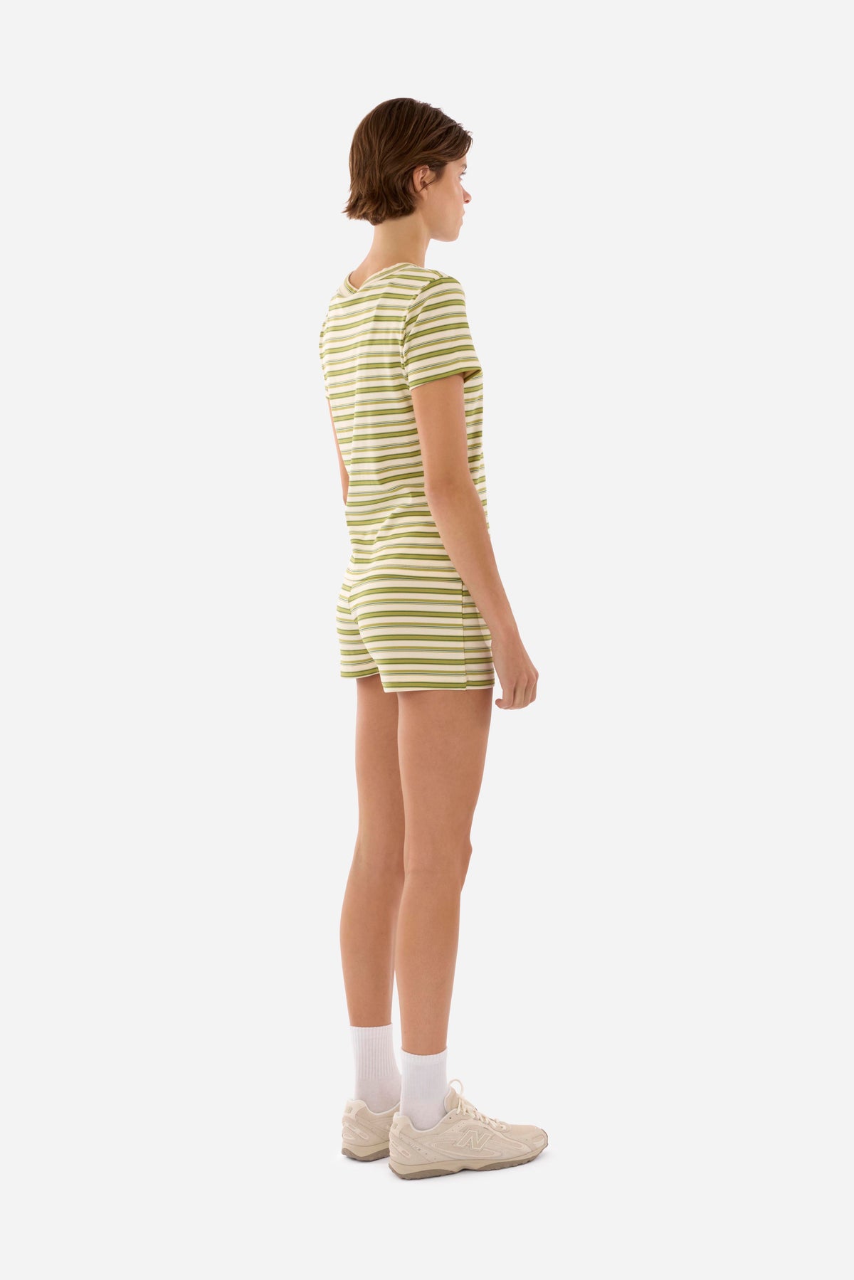 RÉSUMÉ NicoleRS Tee Green Stripe 28671606-081