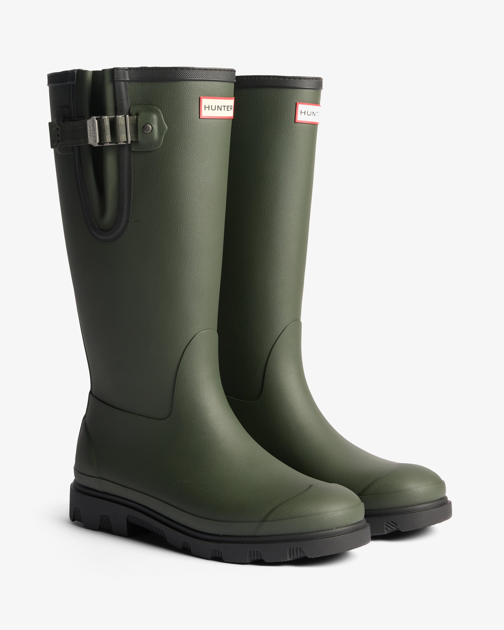 Hunter Downpour Adjustable Boot DARK OLIVE HFRU0003251DOV