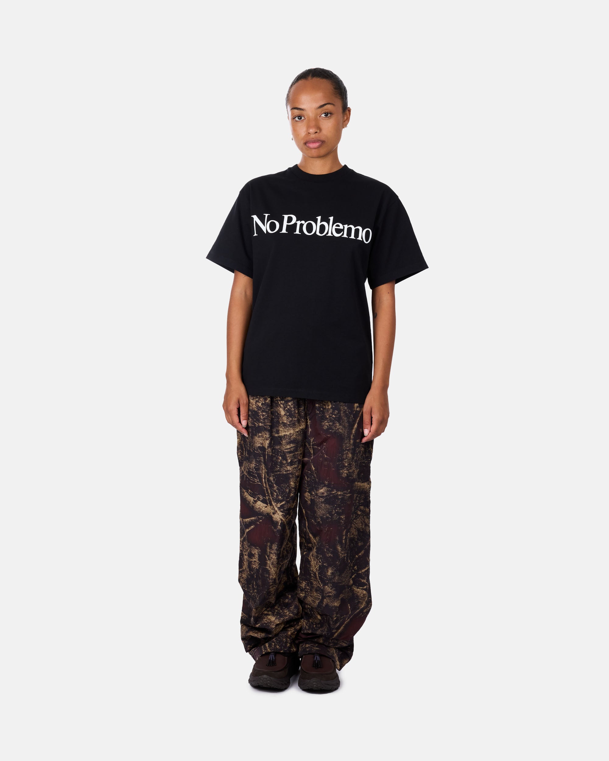 No Problemo Forest Glitch Nylon Pant Camo NP3060004