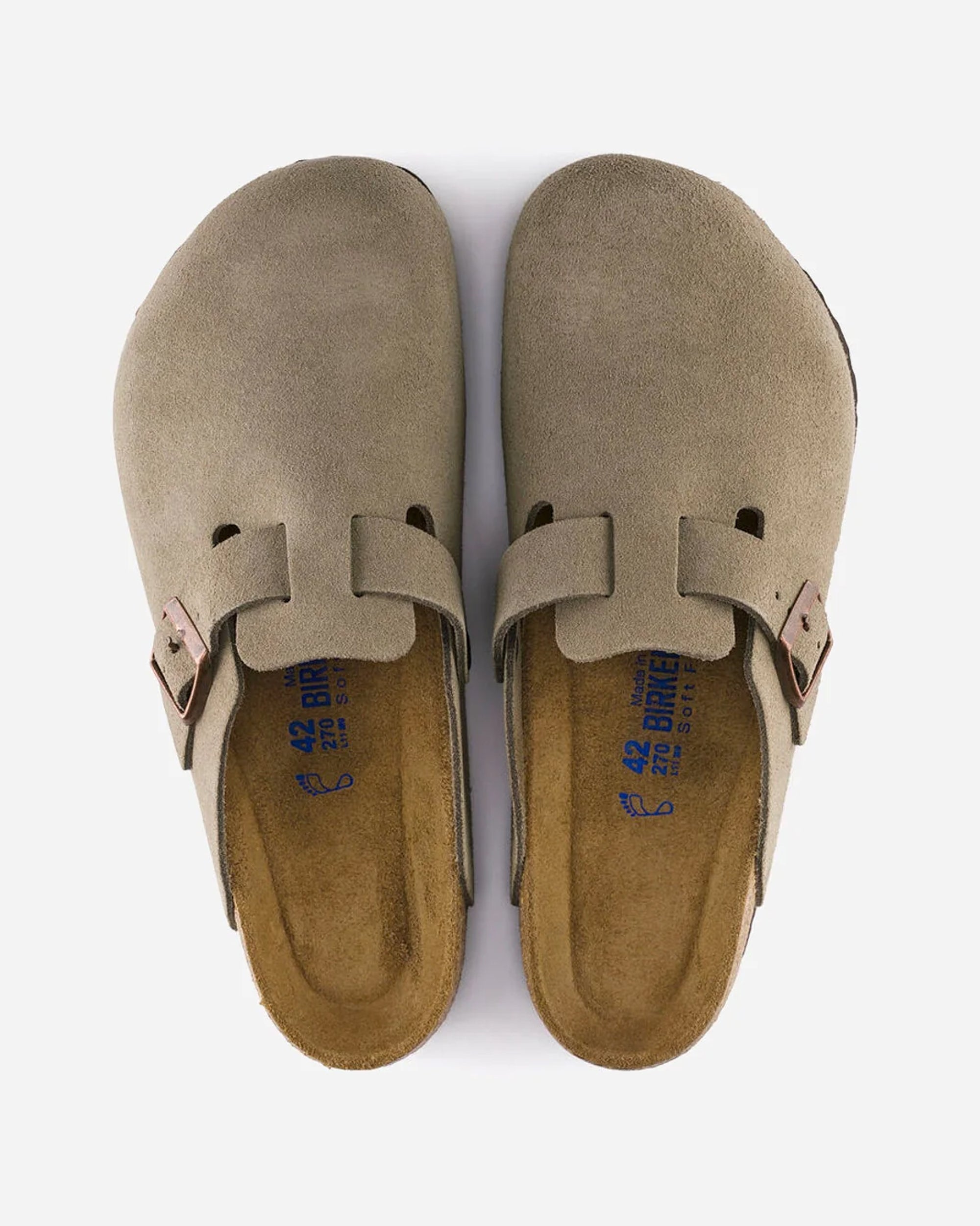 BIRKENSTOCK Boston SFB Taupe 560773