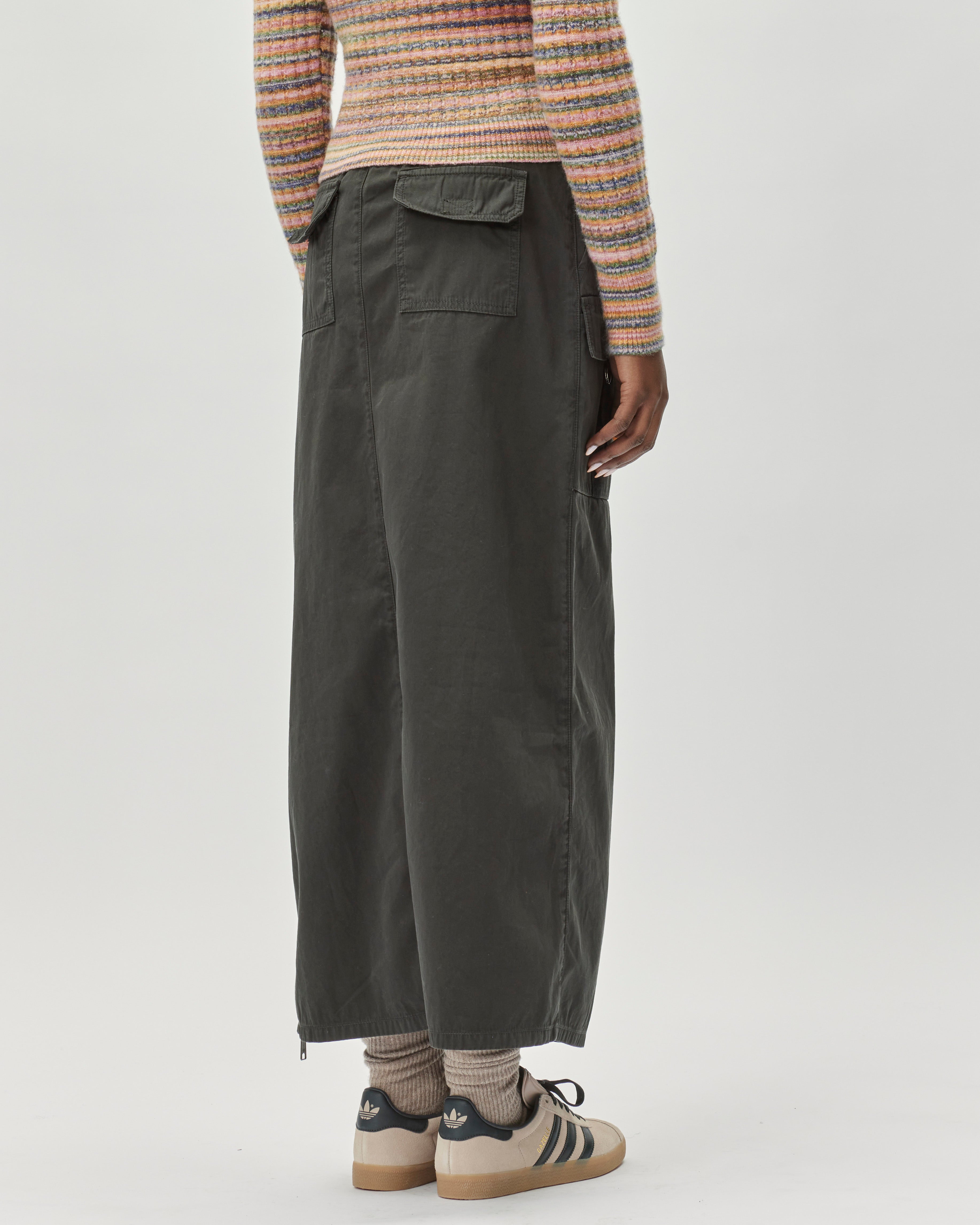 Oval Square Arrow Maxi Skirt Black 20582-8001