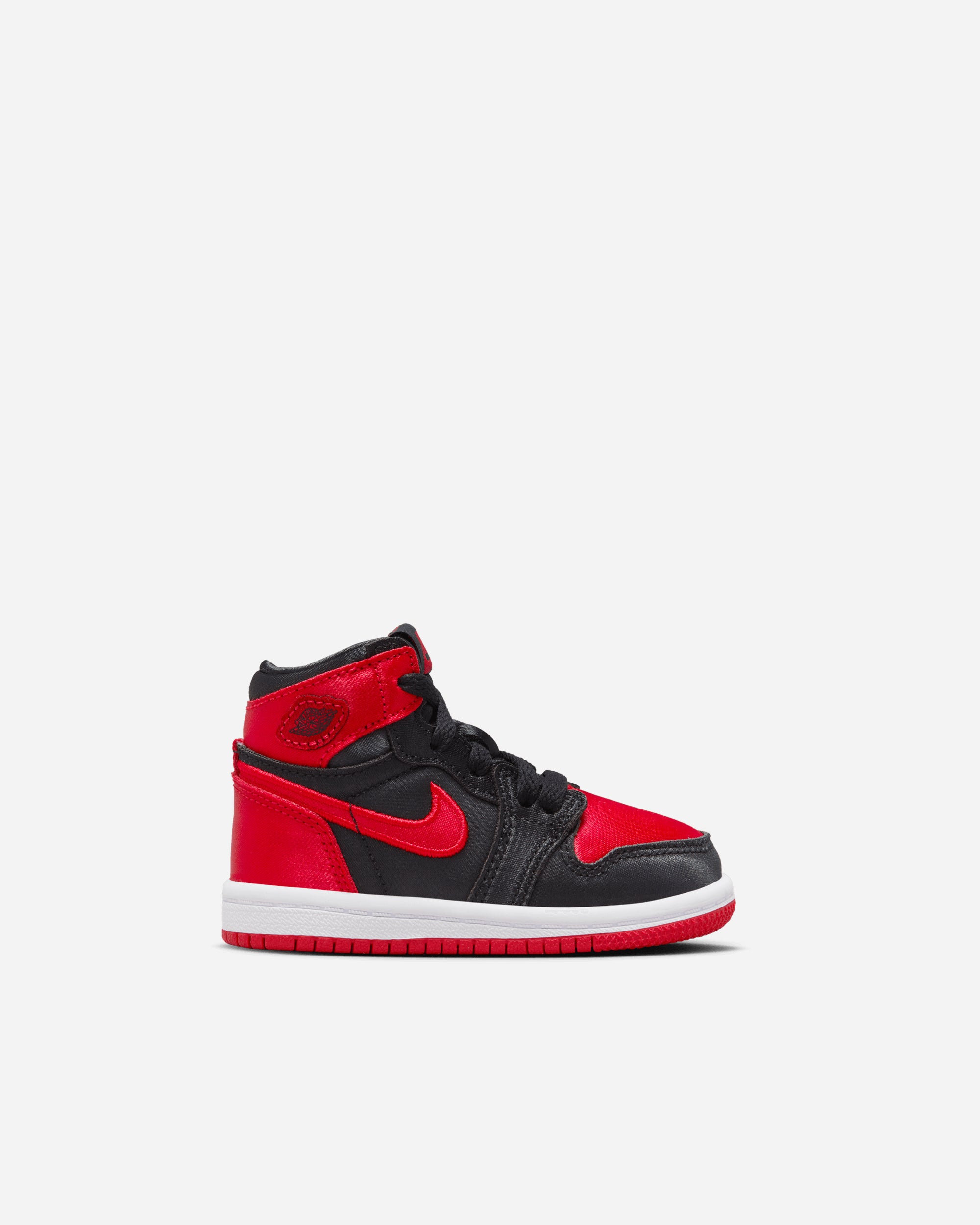 Jordan Brand Jordan 1 Retro High OG 'Satin Bred' (Toddler) BLACK/UNIVERSITY RED-WHITE FD5305-061