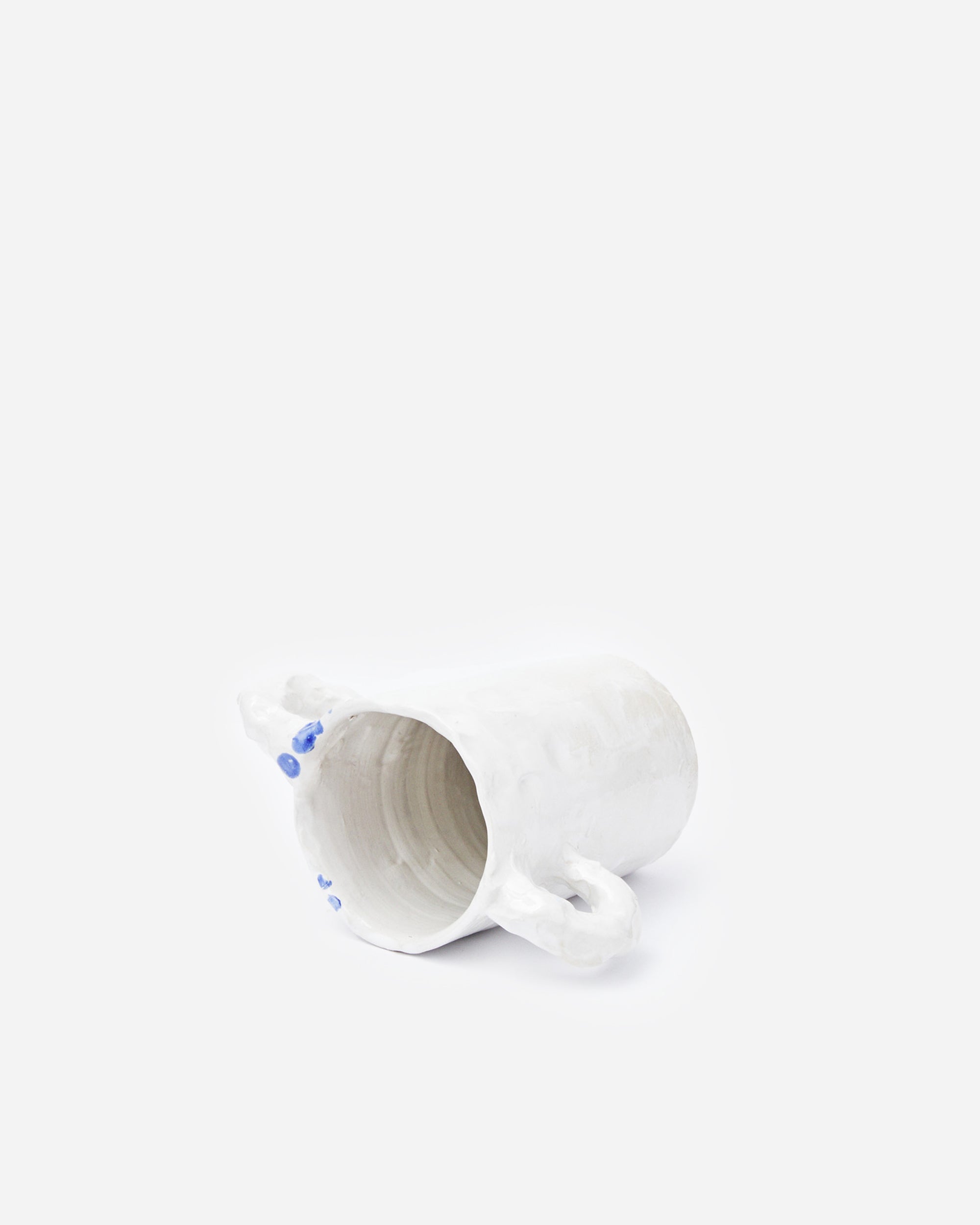 NIKO JUNE Studio Vase White 22-ST-VA-WH