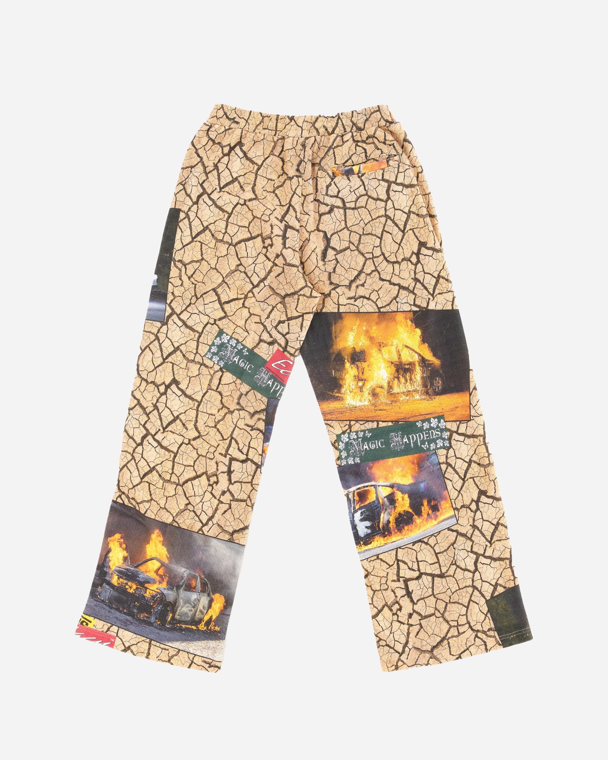 Cracked Earth Relax Fit Pant