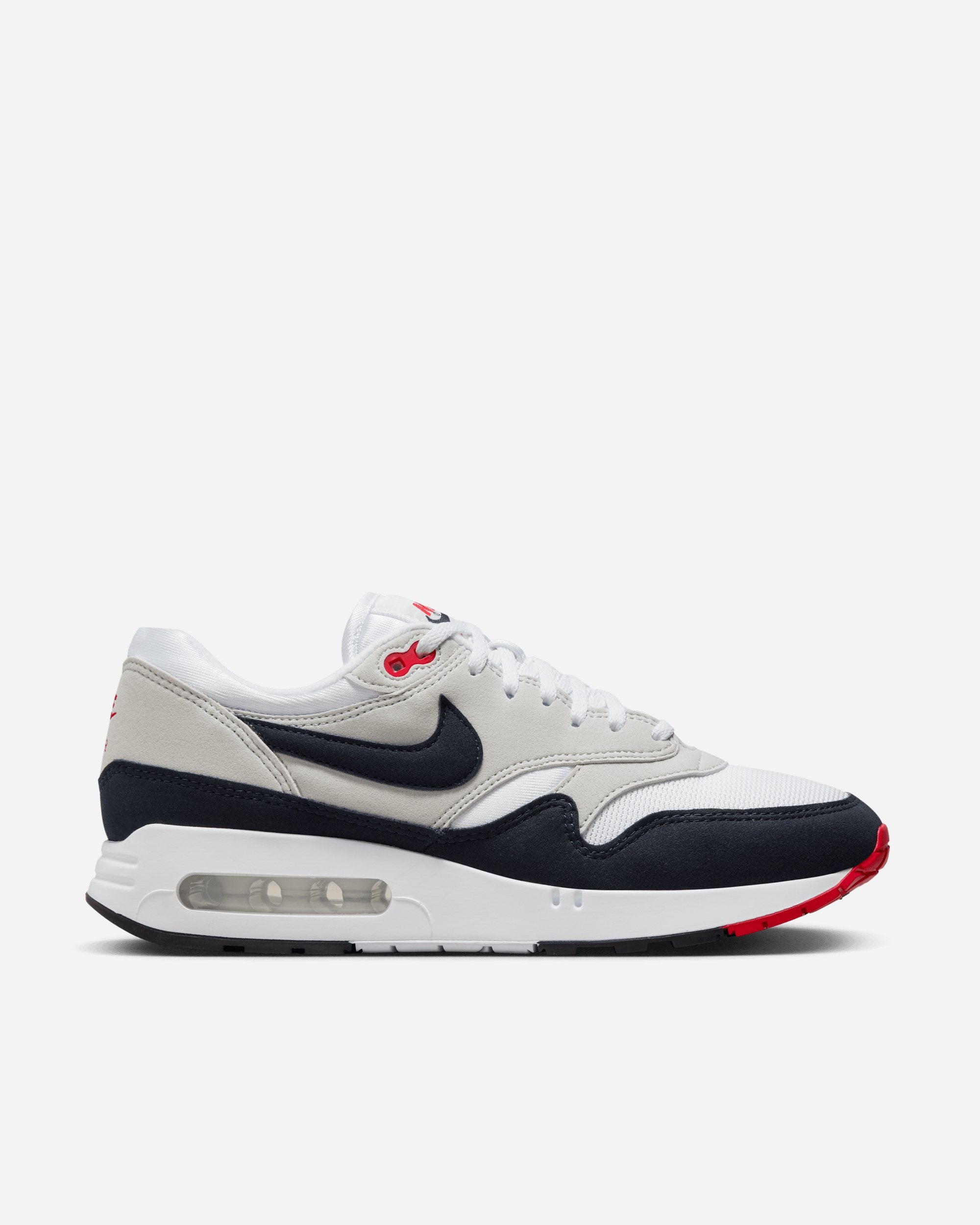 Nike Air Max 1'86 OG 'Big Bubble Sport Red' WHITE/OBSIDIAN-NEUTRAL ...