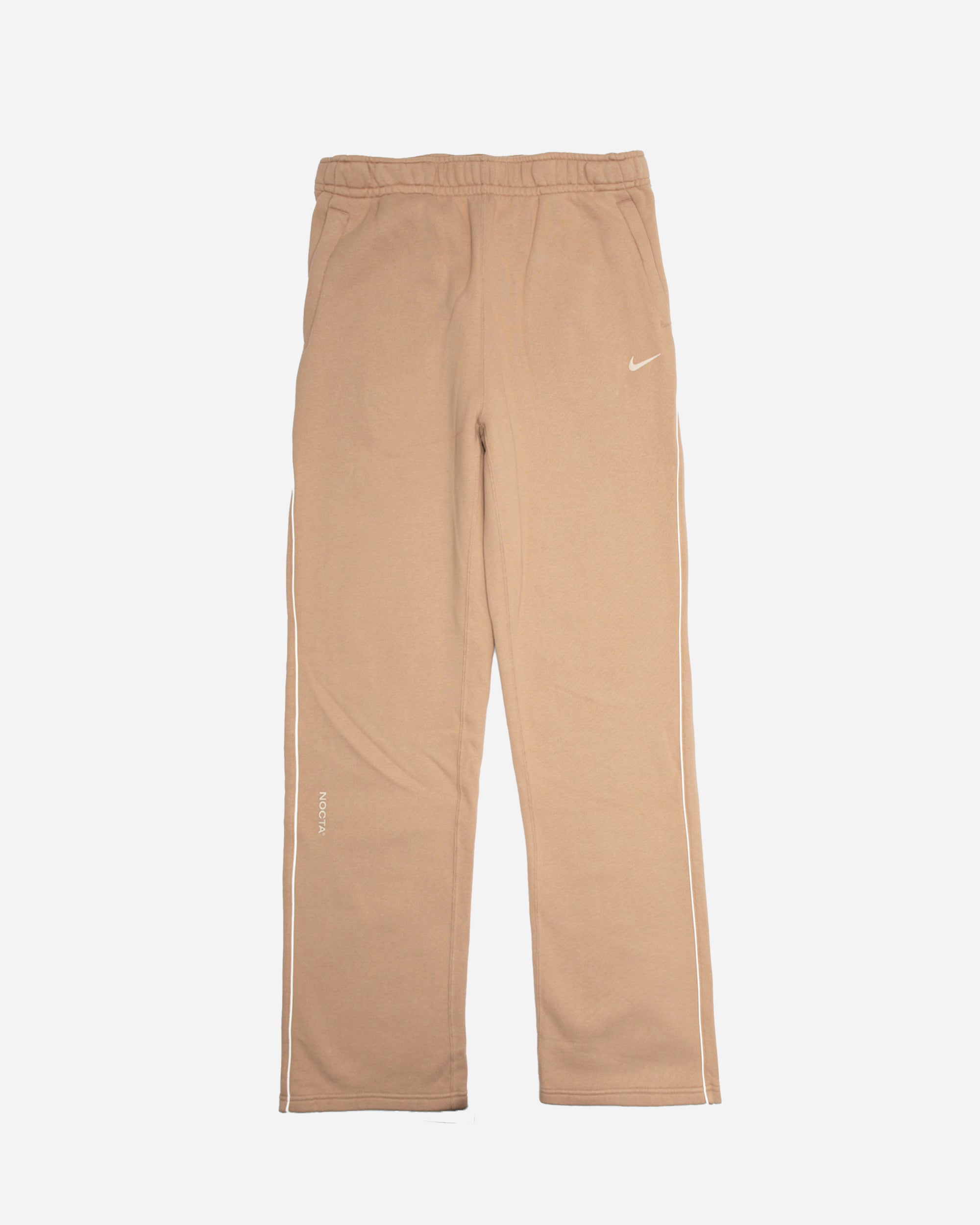 NIKE QS/TZ Nike x NOCTA Open-Hem Fleece Pants HEMP/SANDDRIFT