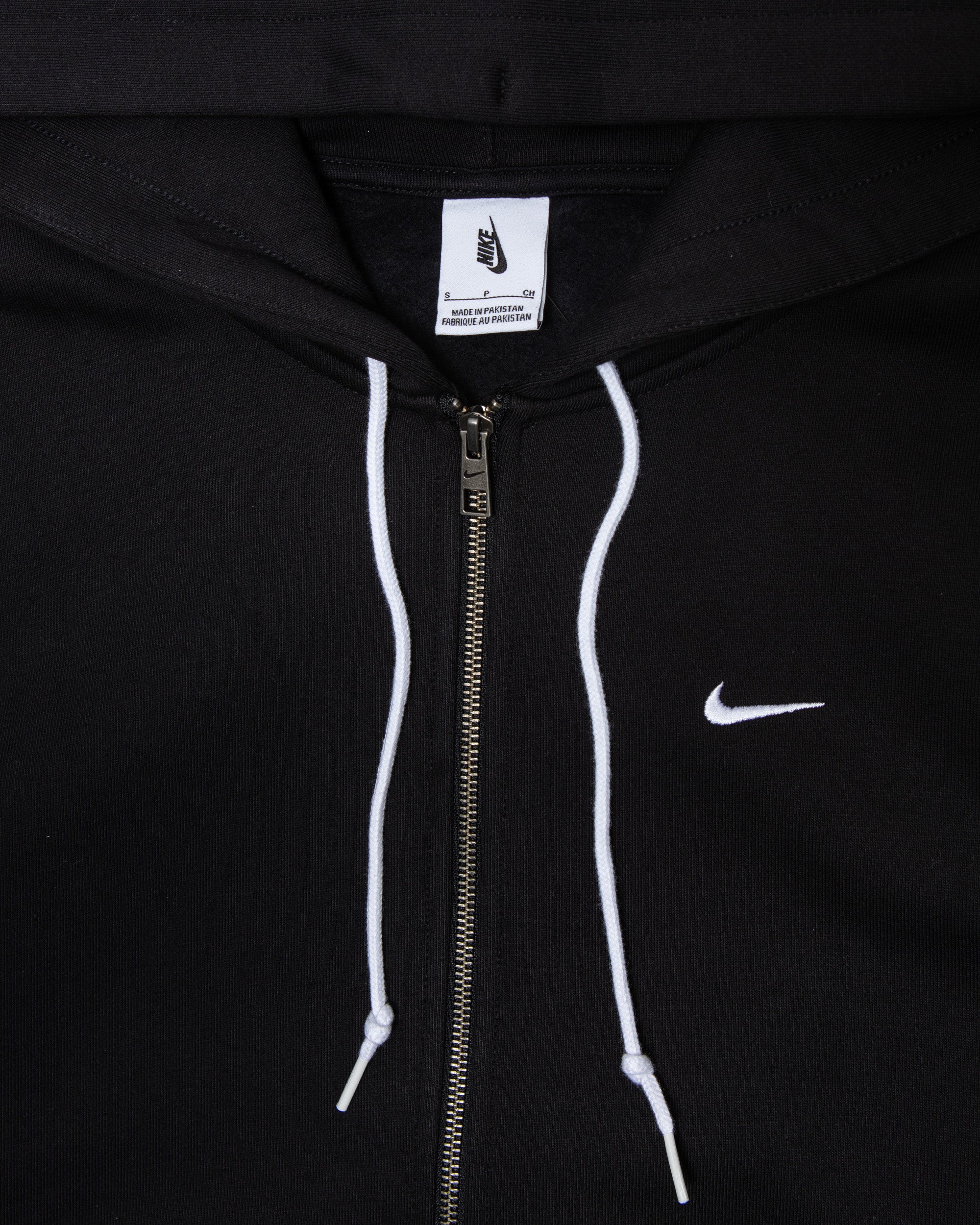 Nike Full-Zip Hoodie BLACK/WHITE DR0403-010