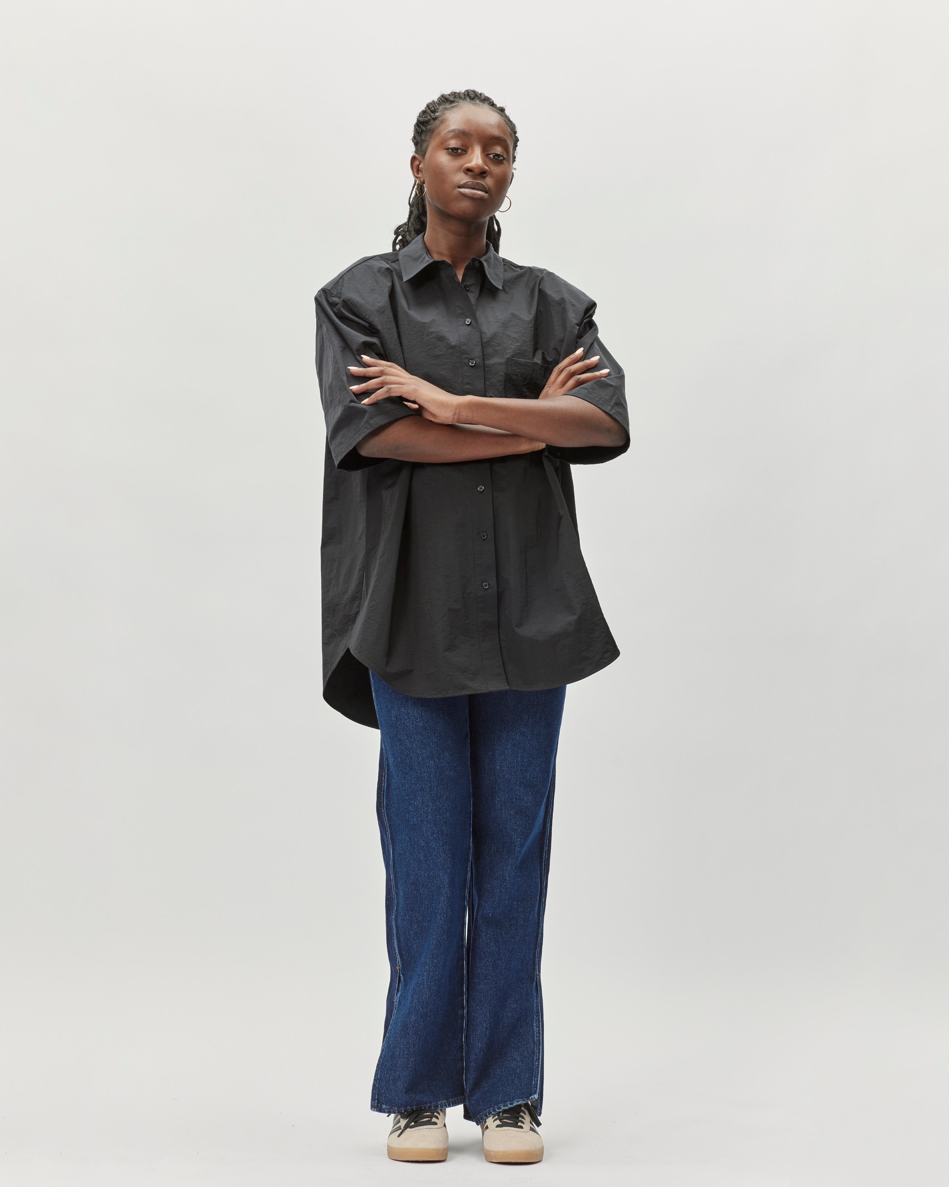 Oval Square OSWork skjorte Black 20041-8001