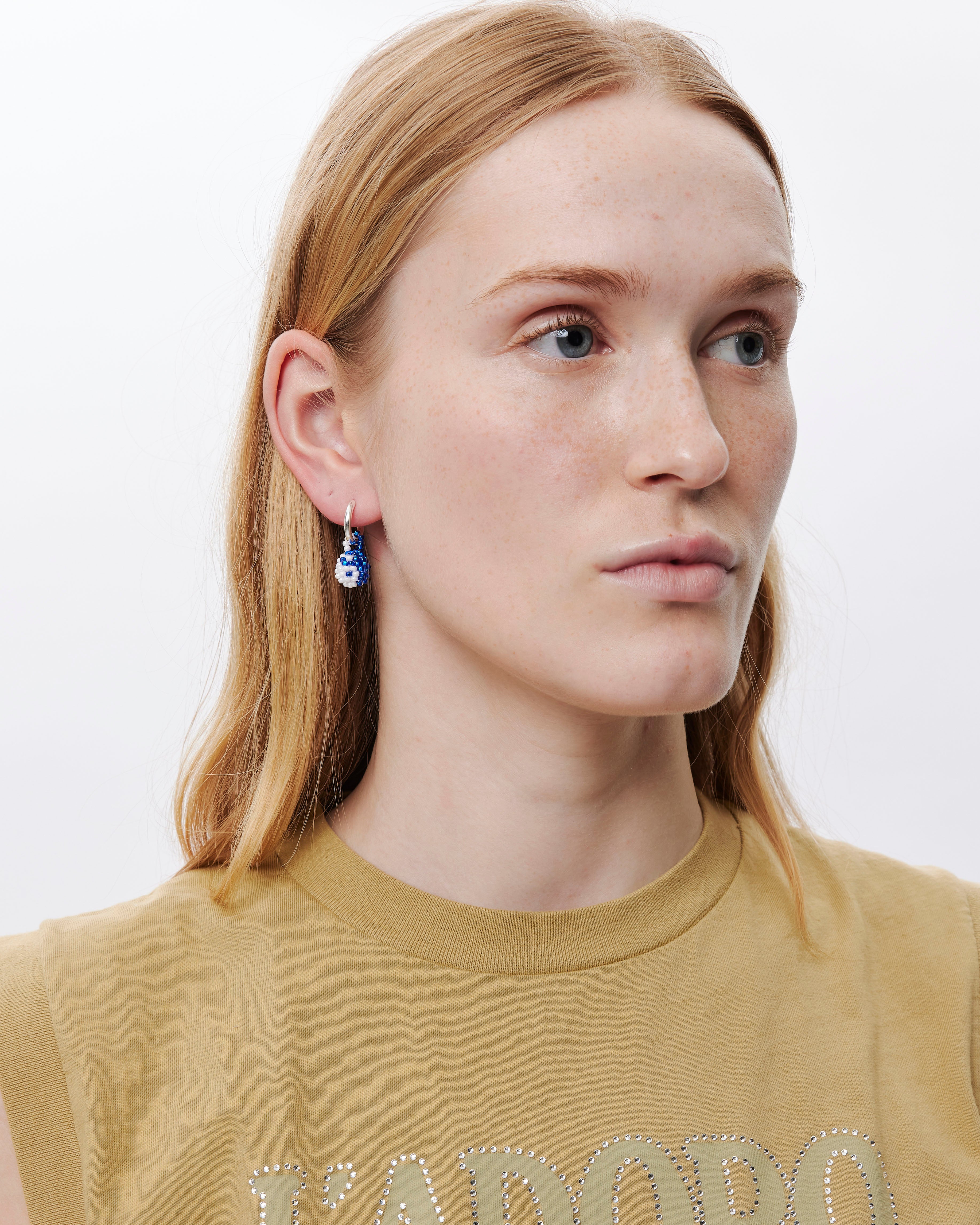 Pura Utz Blue White Yin Yang Earring BLUE WHITE PU-EX-Yy-19