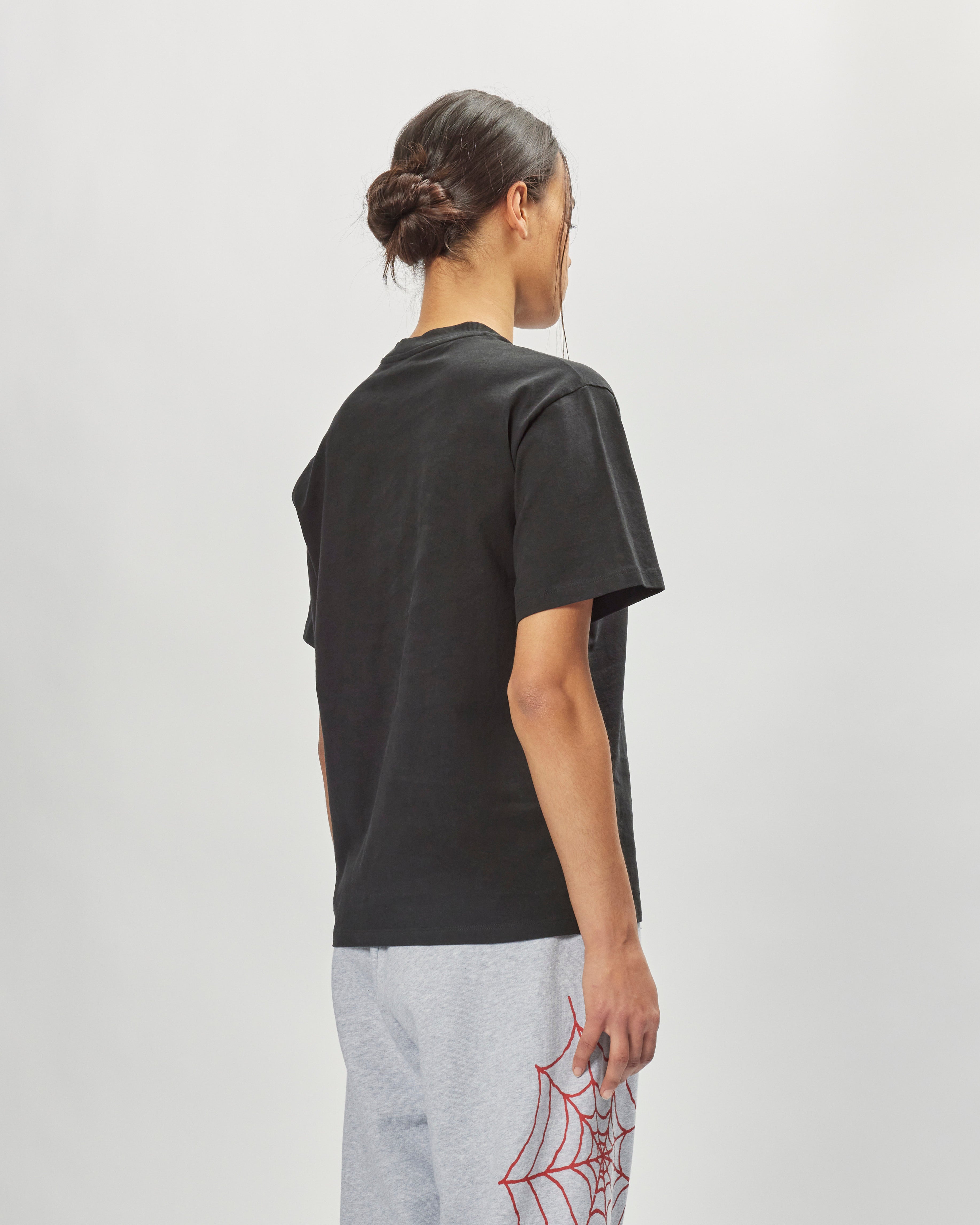 ARIES Vintage Aries and Destroy T-shirt Black RUAR60006