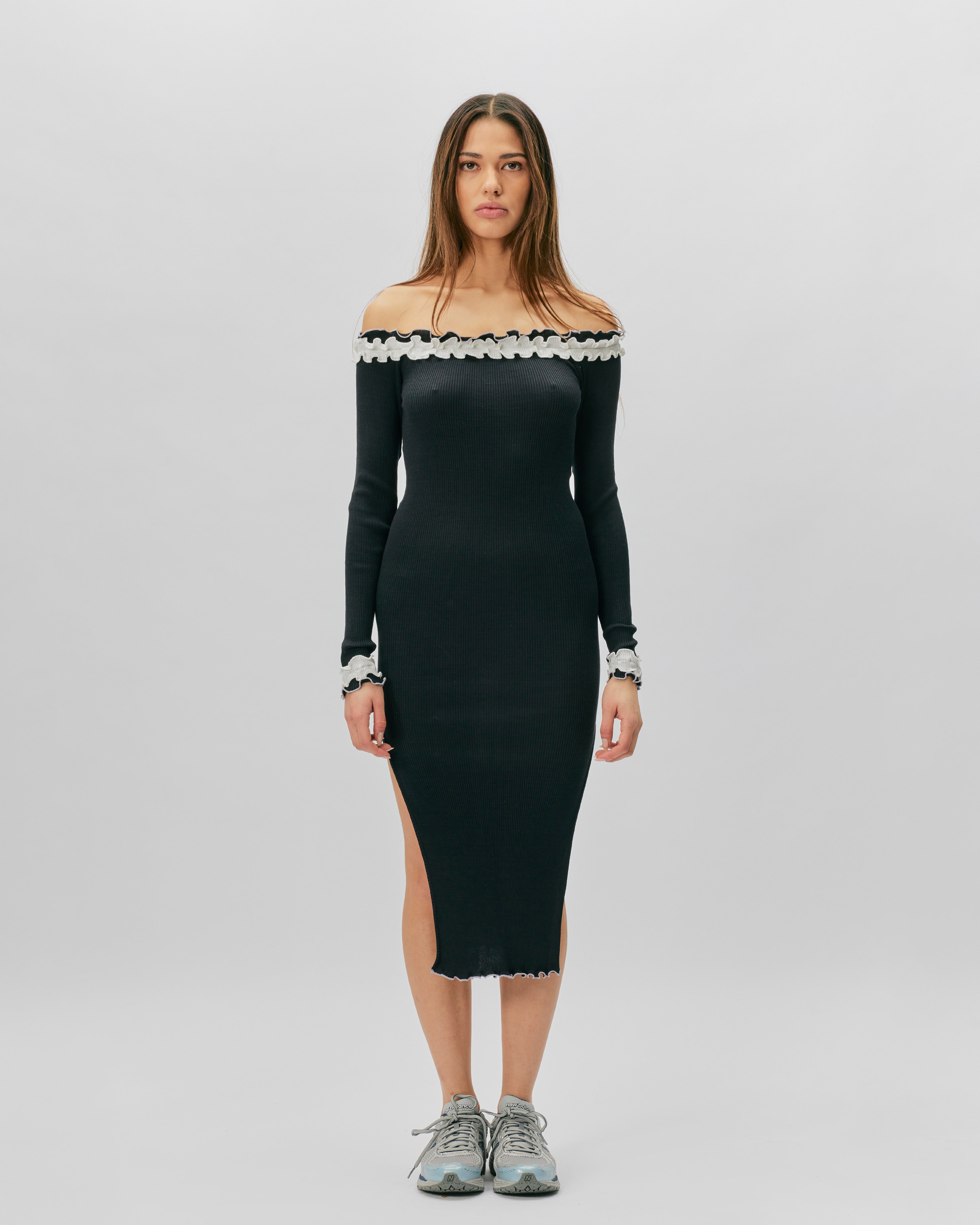 OpéraSPORT Robe Esmeralda BLACK/WHITE Z48-BLK/WHT