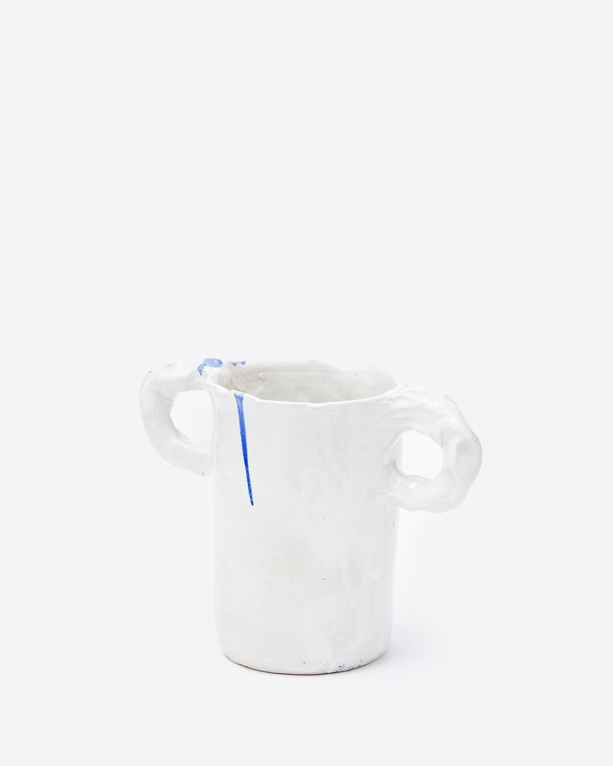 NIKO JUNE Studio Vase White 22-ST-VA-WH