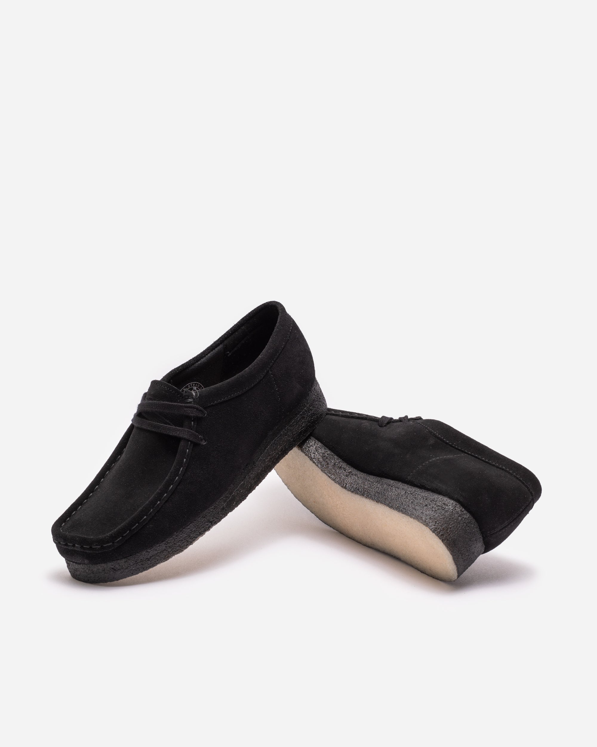 Clarks Originals Wallabee Black Suede CL26155522