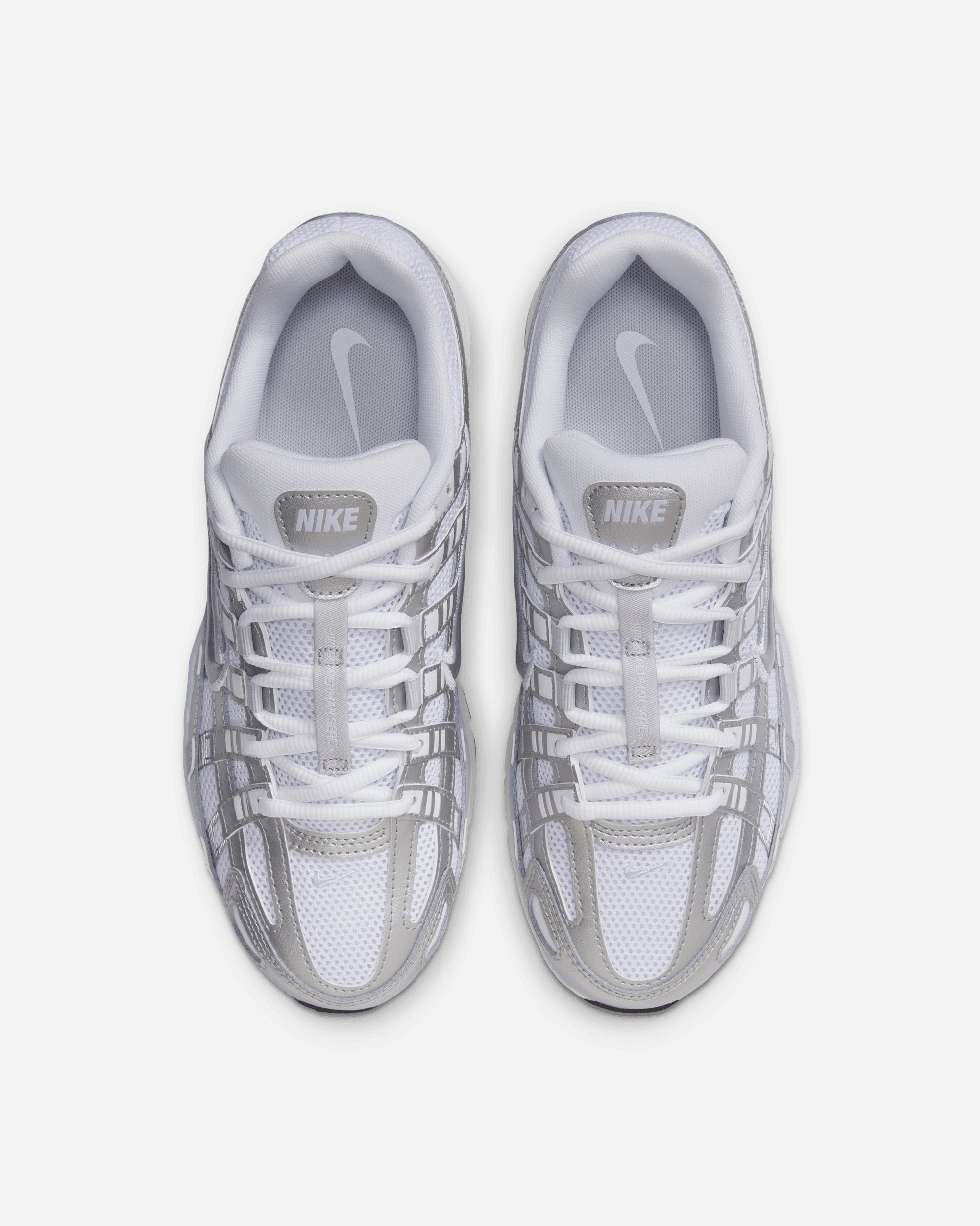Nike P-6000 WHITE/METALLIC SILVER BV1021-106